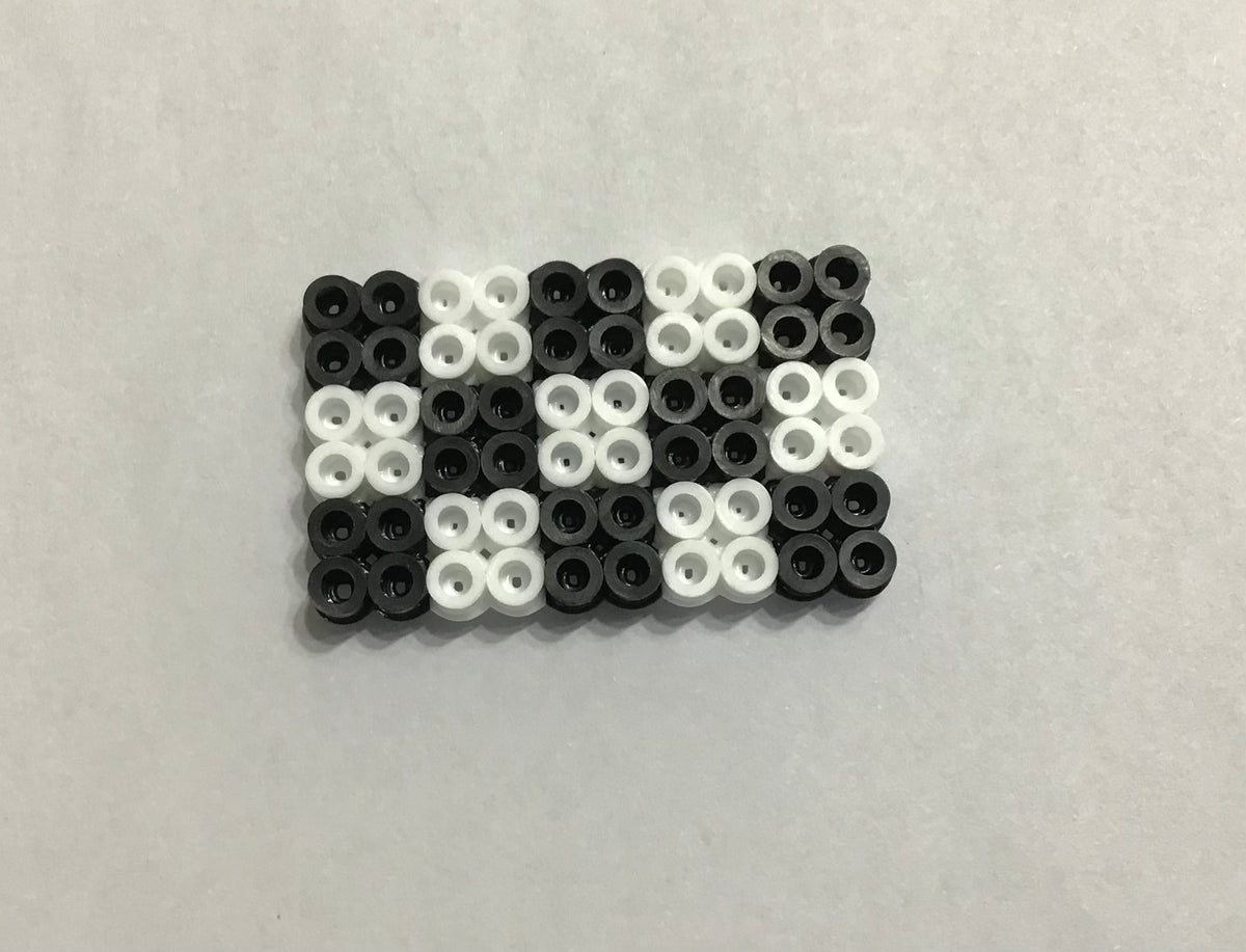 Handcrafted Mini Flag Magnets; Racing, Rainbow, US Flag