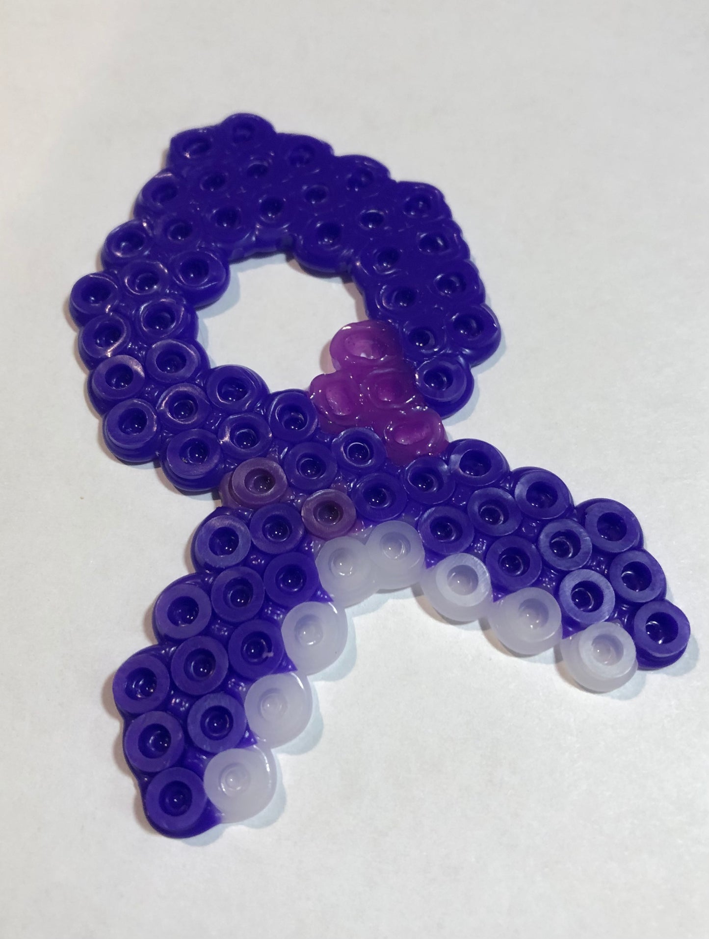 Purple Awareness Ribbon Magnet