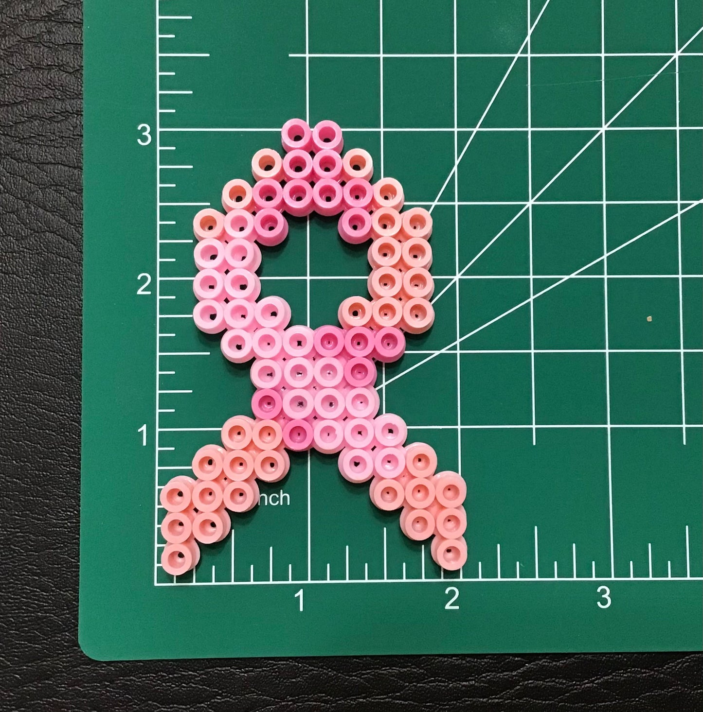 Handcrafted Awareness Ribbon Magnet, Pink Breast Cancer Awareness