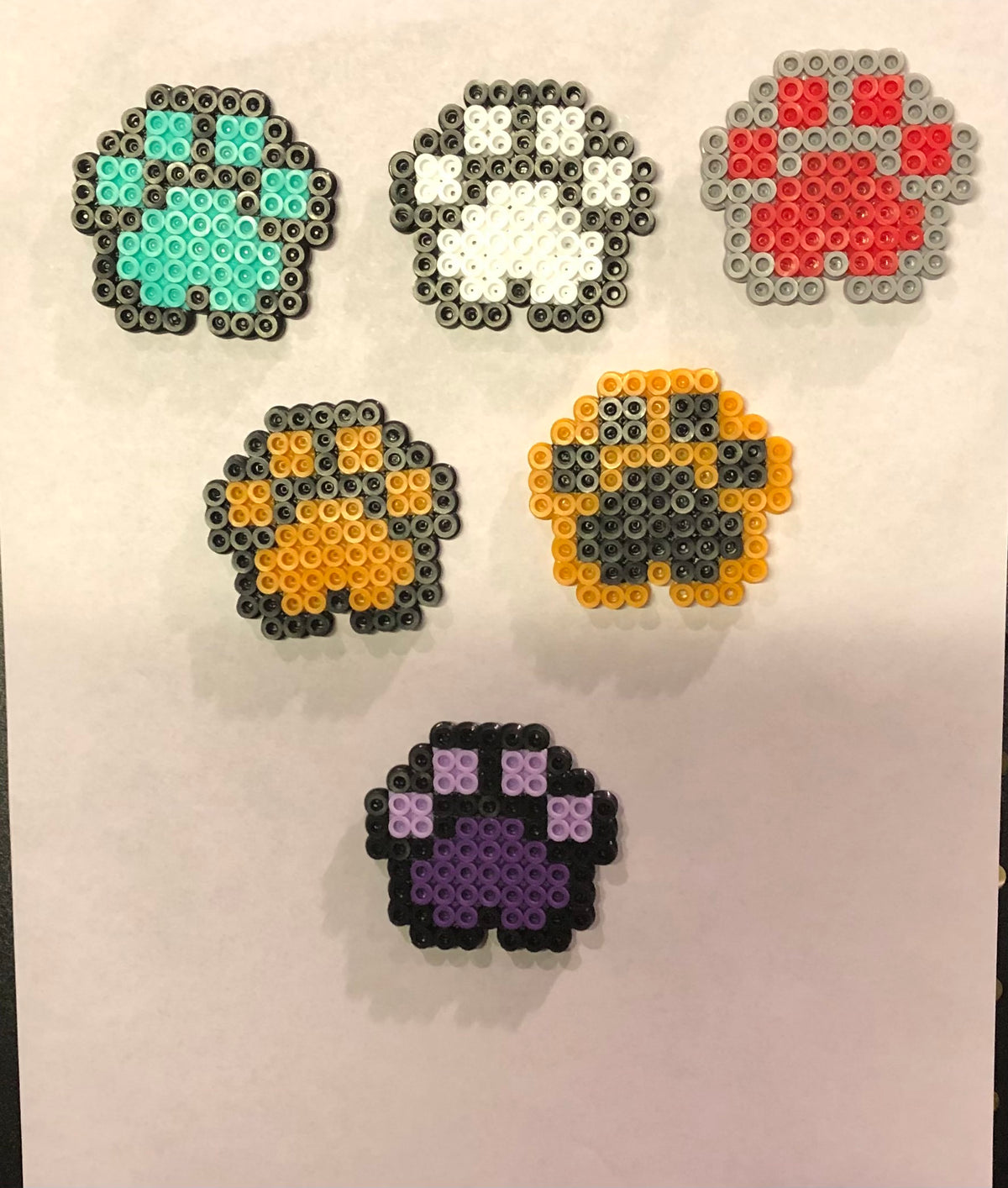 Handcrafted Animal Paw Print Magnet