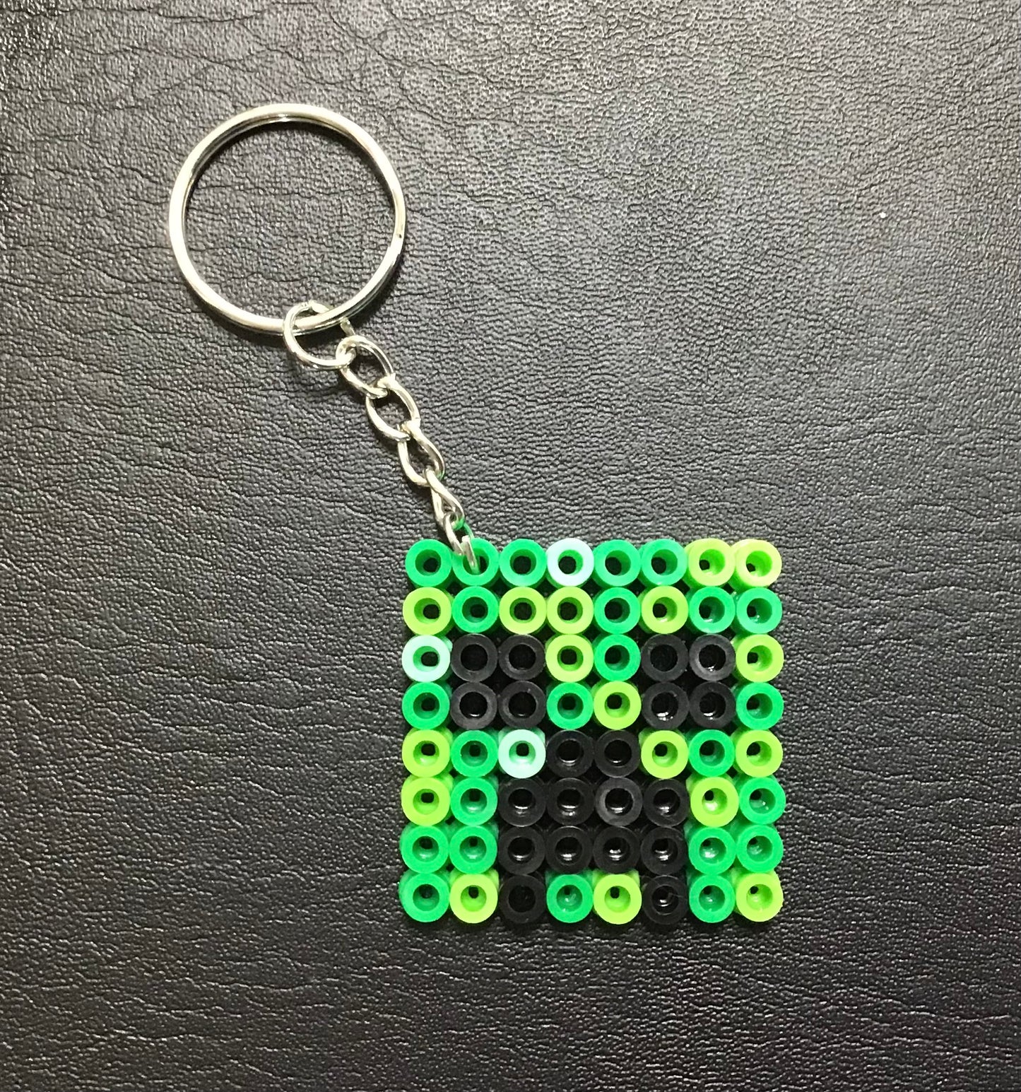 Handcrafted Keychain Minecraft Character Faces