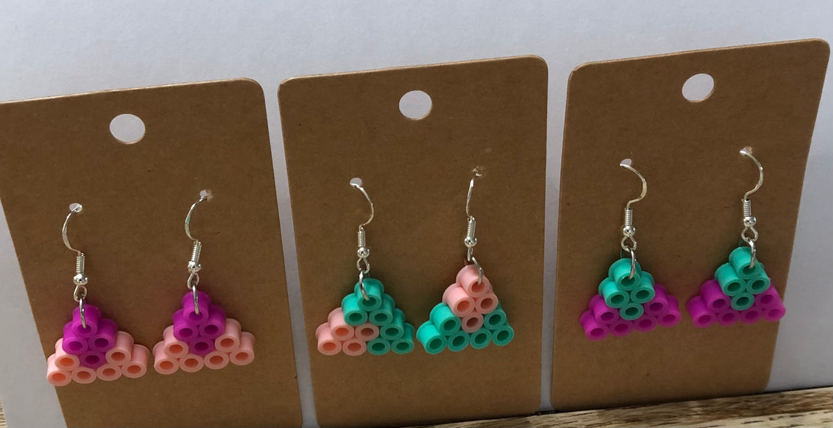 Handcrafted Triangle Earrings