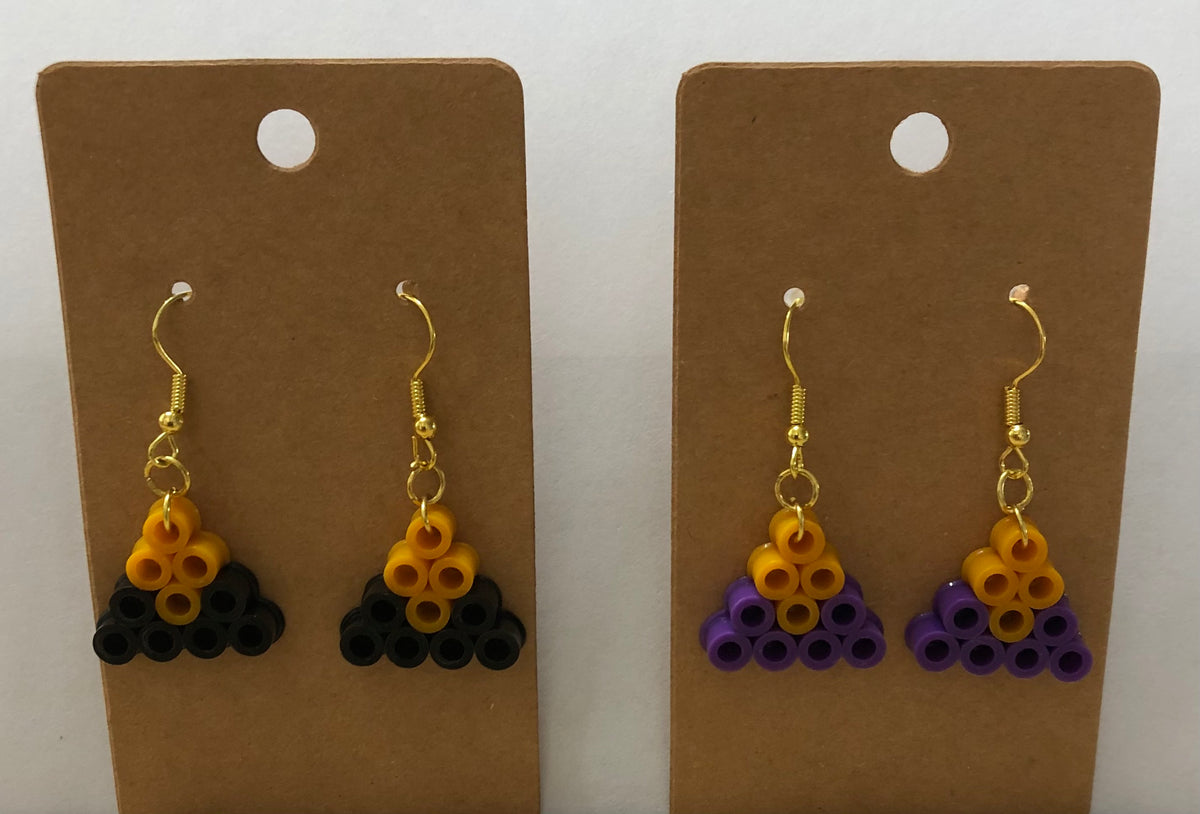 Handcrafted Triangle Earrings