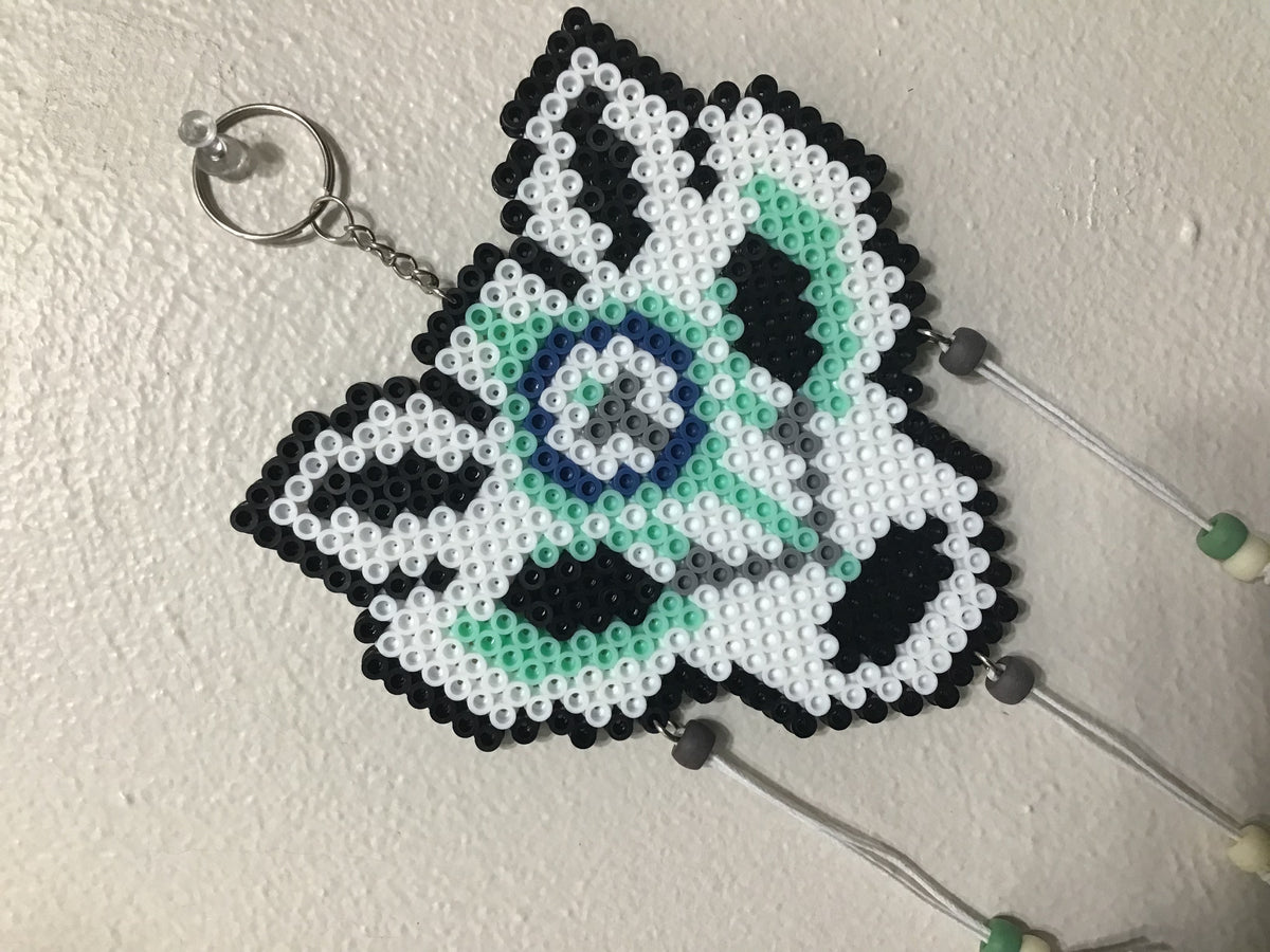 Handcrafted Wolf Dreamcatcher Decoration
