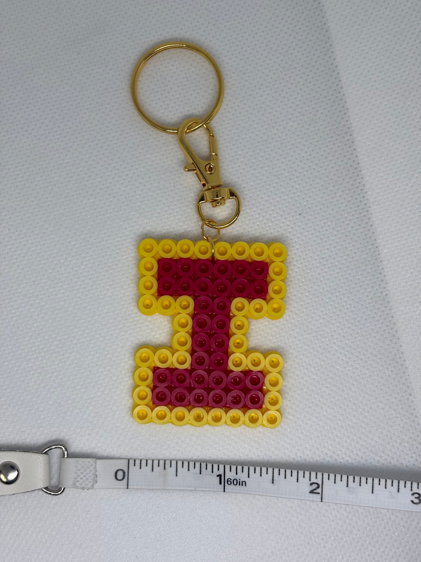 Handcrafted Iowa State Cyclones Keychain