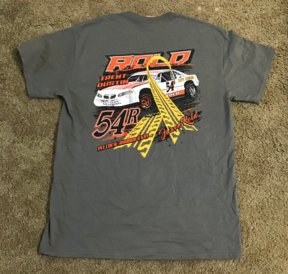 Rold Racing T-Shirt 54R Cancer Awareness