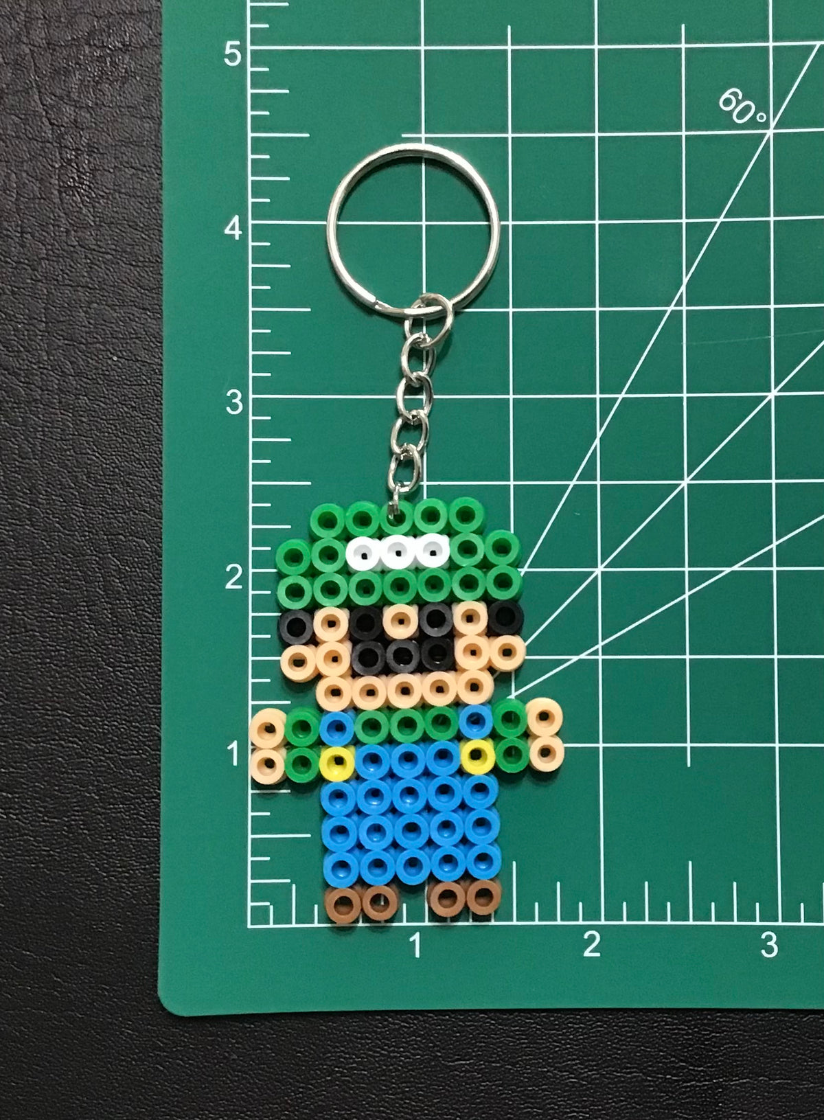 Luigi Keychain Super Mario Brothers
