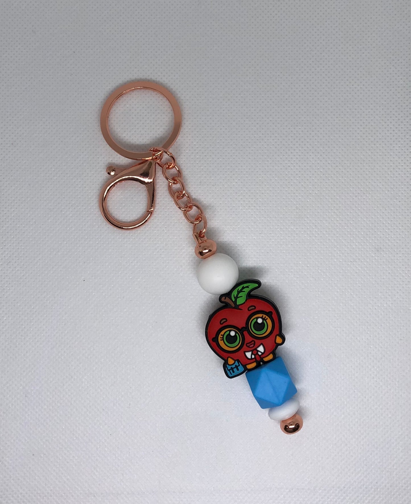 Apple Lovers Teacher Appreciation Keychain