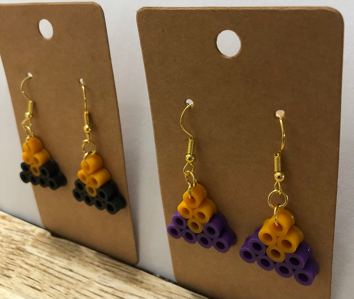 Handcrafted Triangle Earrings