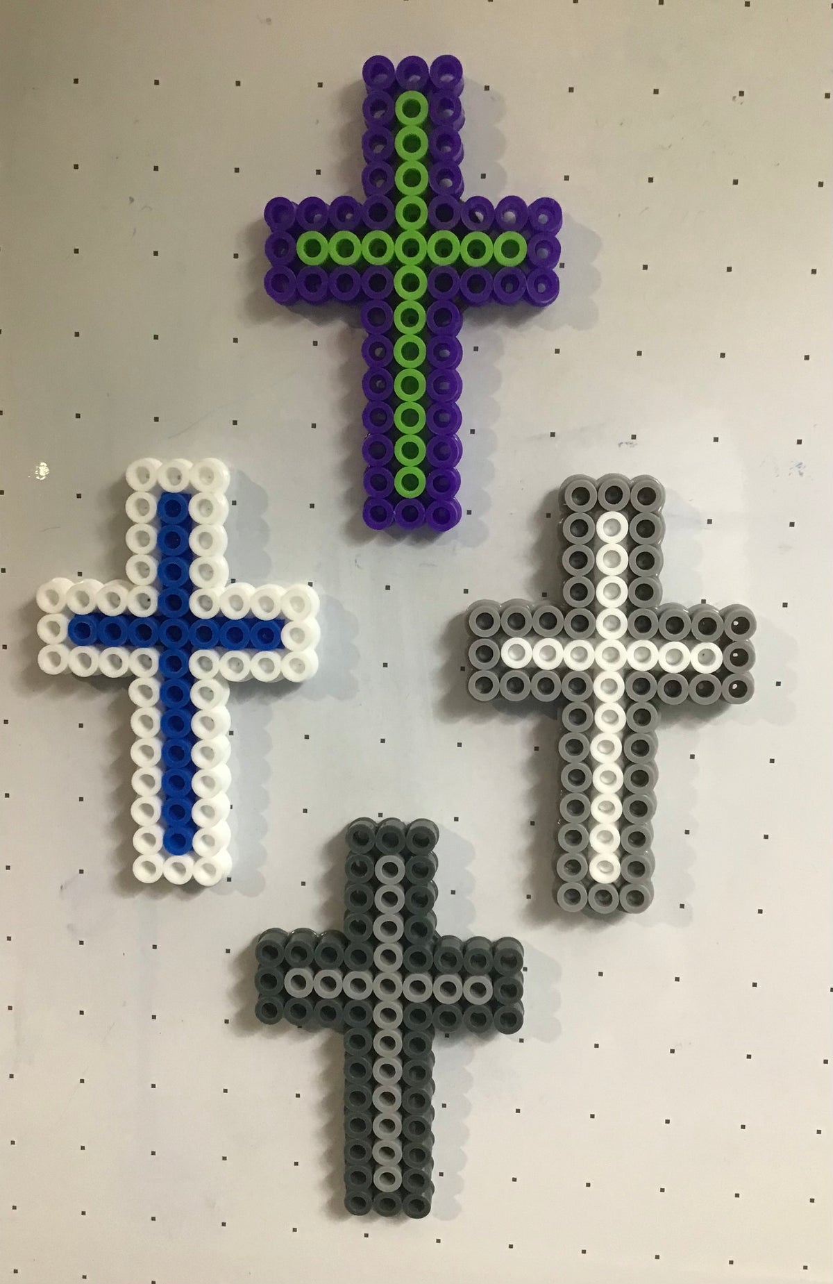 Handcrafted Cross Magnet with Color Options