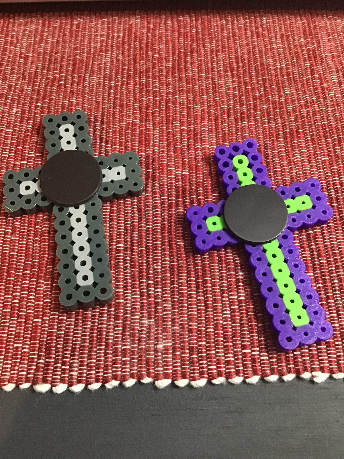Handcrafted Cross Magnet with Color Options