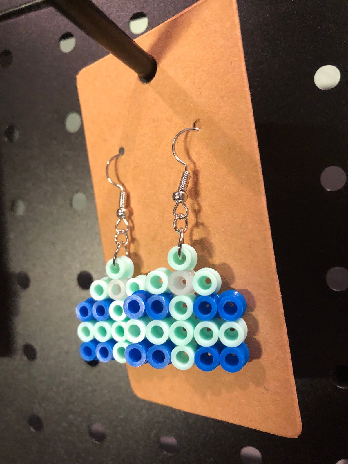 Christmas present earrings