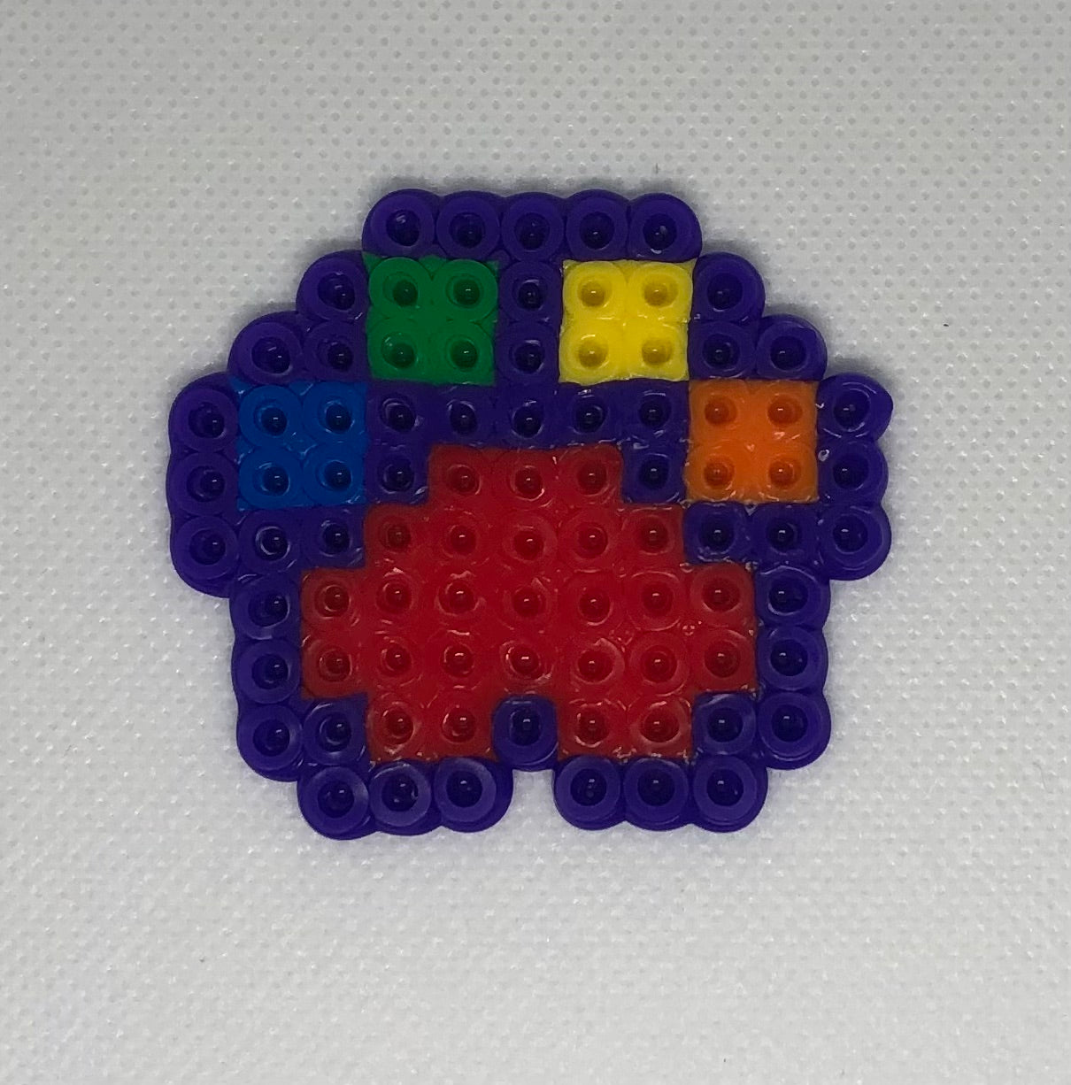 Handcrafted Animal Paw Print Magnet