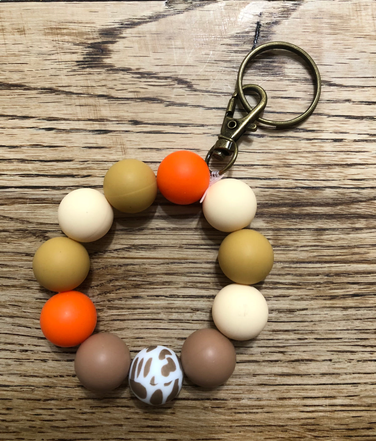 Bead Bracelet Keychain