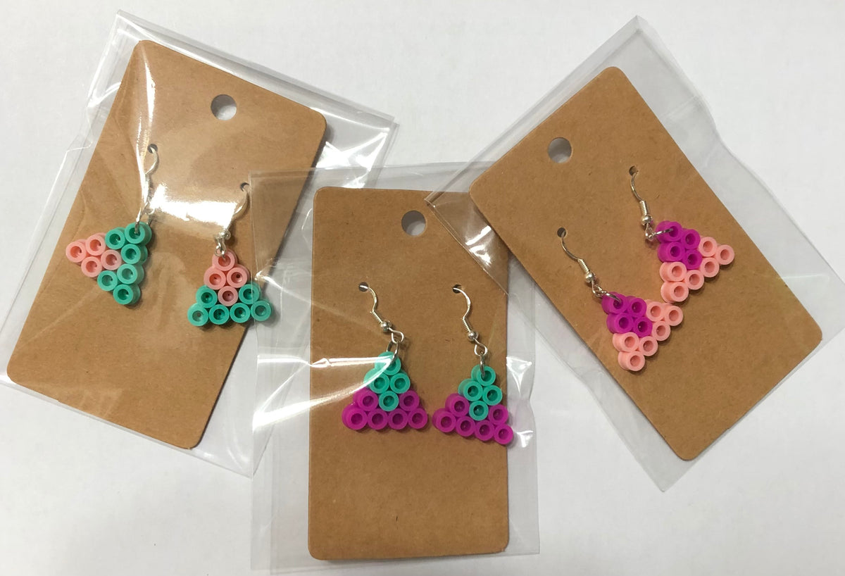 Handcrafted Triangle Earrings