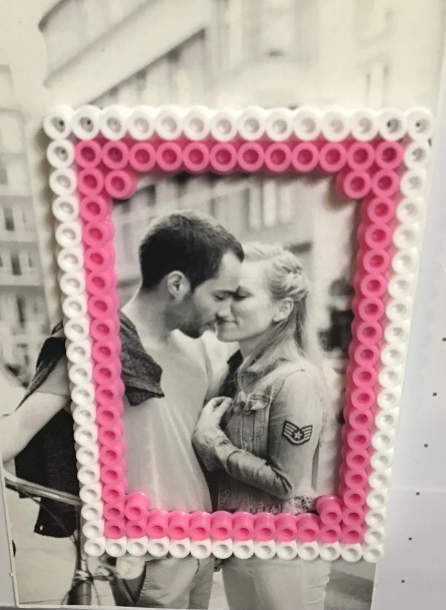 Handcrafted Wallet Size or Mini Wallet Size Photo Frame Magnets