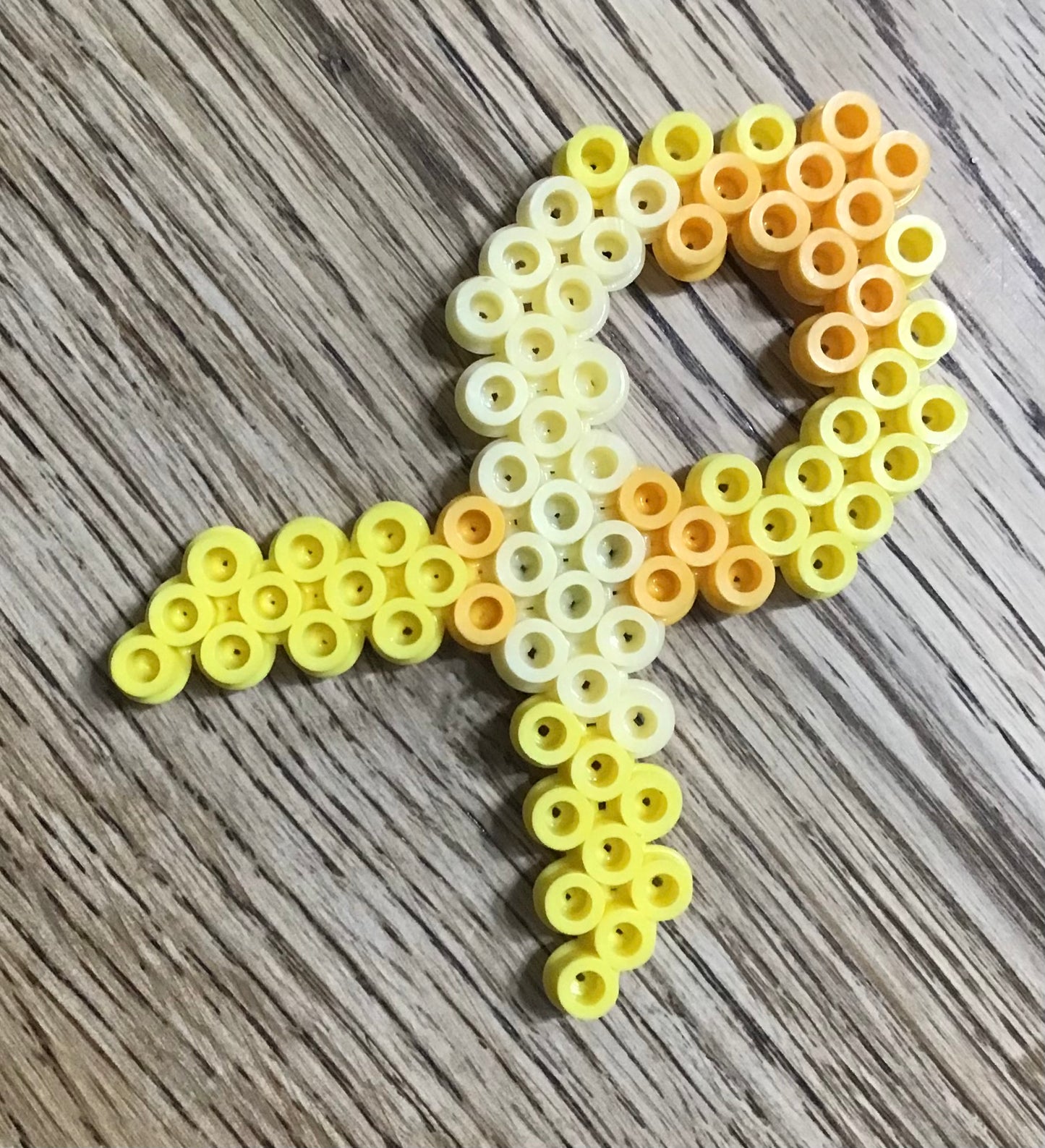 Handcrafted Yellow Awareness Ribbon Magnet; Pediatric Cancer Awareness