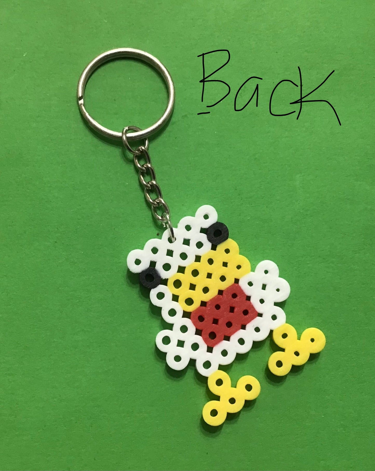Handcrafted Keychain Minecraft Character Faces