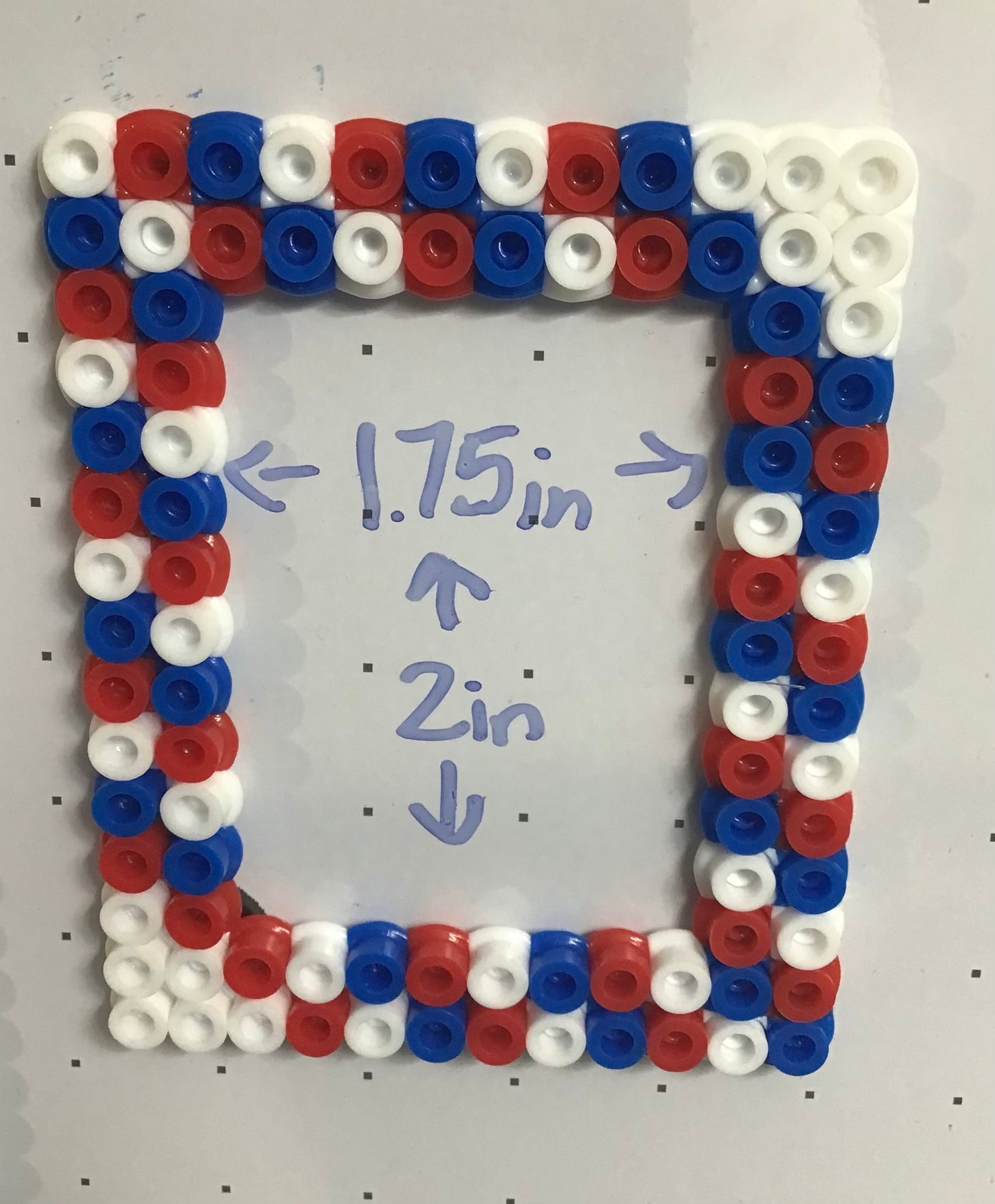 Handcrafted Wallet Size or Mini Wallet Size Photo Frame Magnets