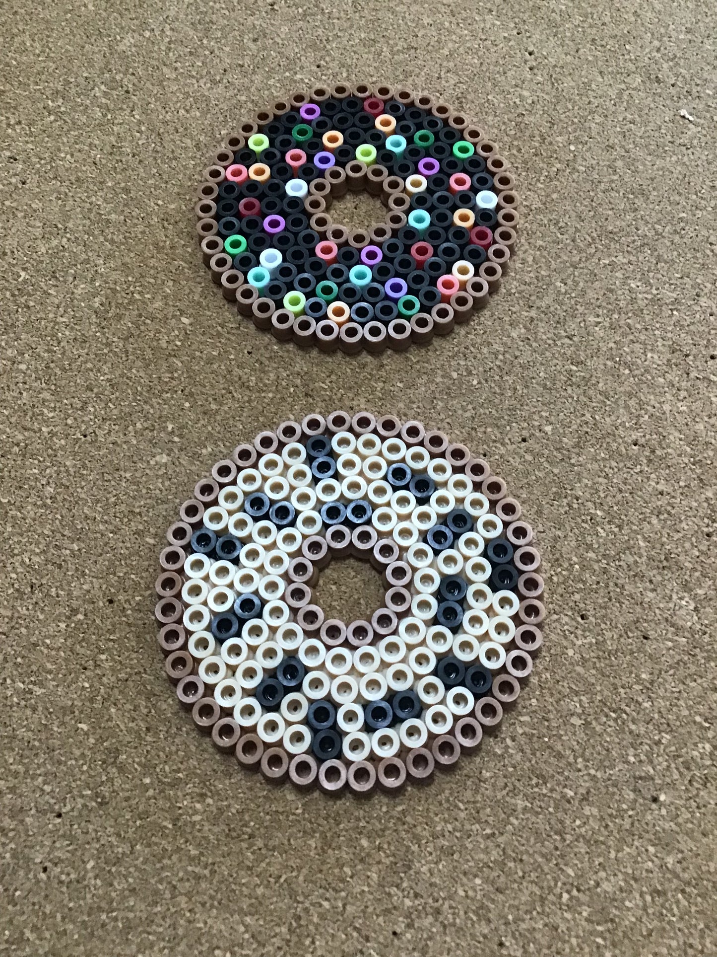 Handcrafted Multi-use Drink Coaster, Drink cover, Hopscotch, Tic-Tac-Toe. Various Designs Available.