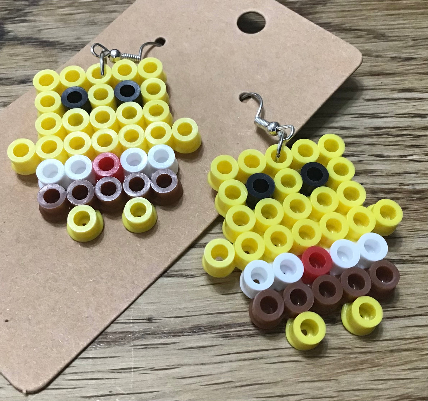 Handcrafted "Sponge Bob" Squarepants Earrings