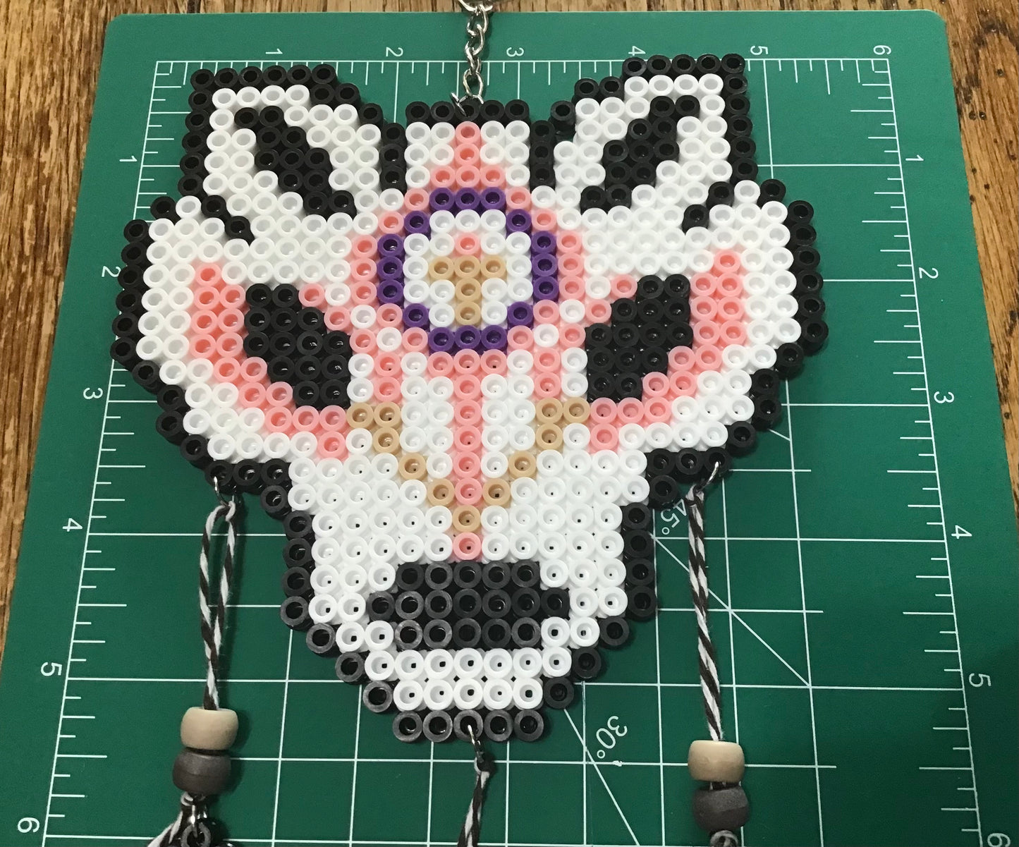 Handcrafted Wolf Dreamcatcher Decoration