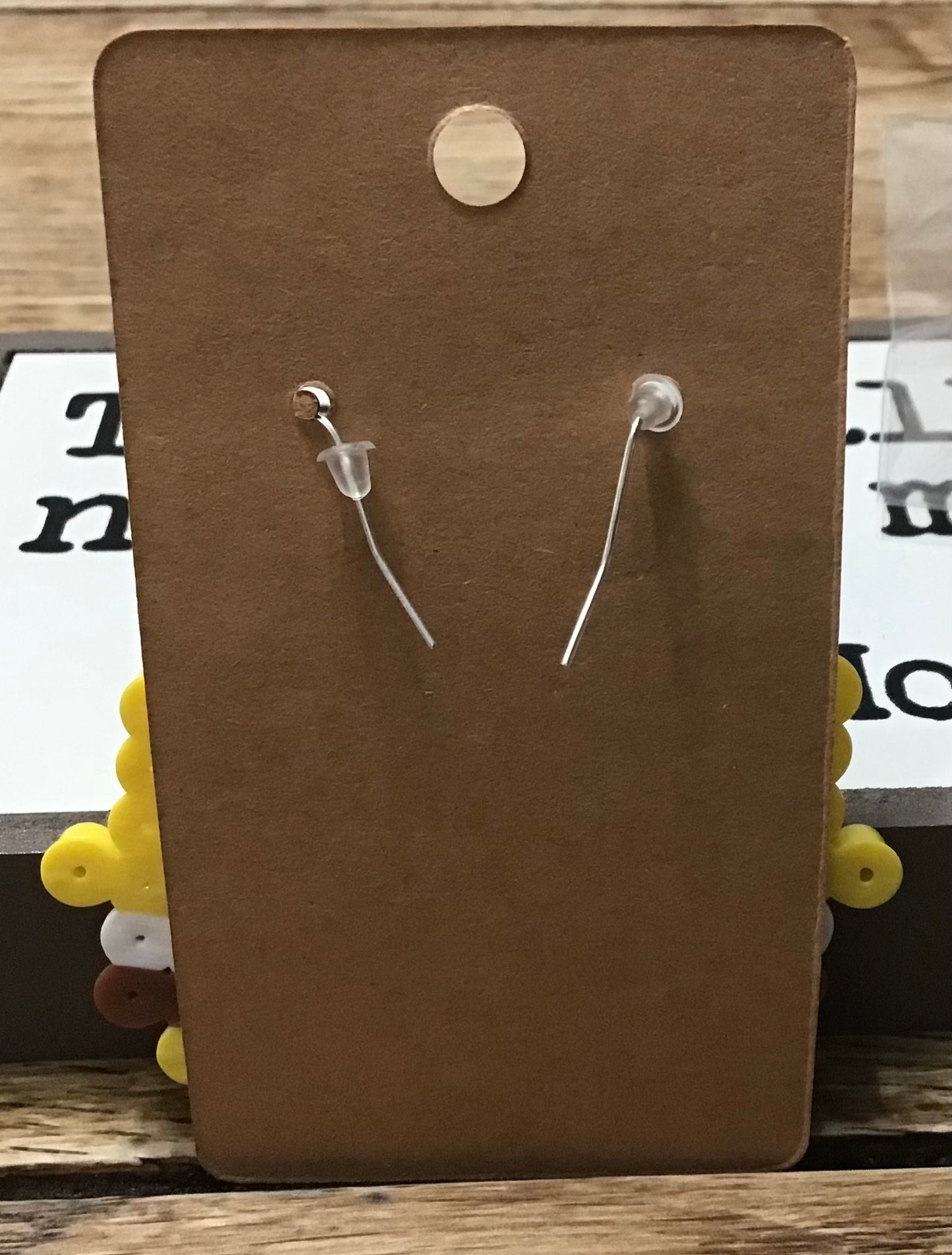 Handcrafted "Sponge Bob" Squarepants Earrings
