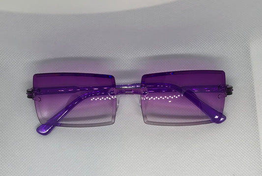 Purple Sunglasses Rectangle