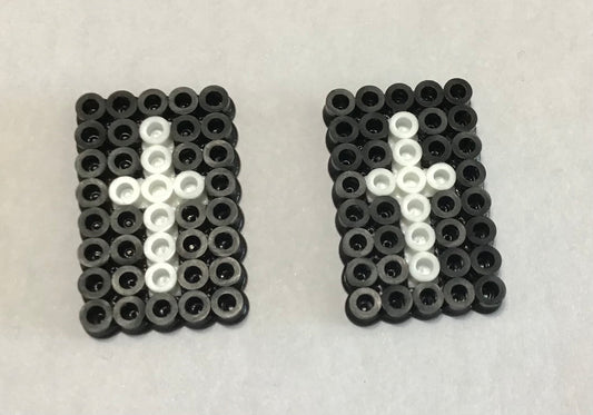 Handcrafted Cross Magnet Mini Rectangle