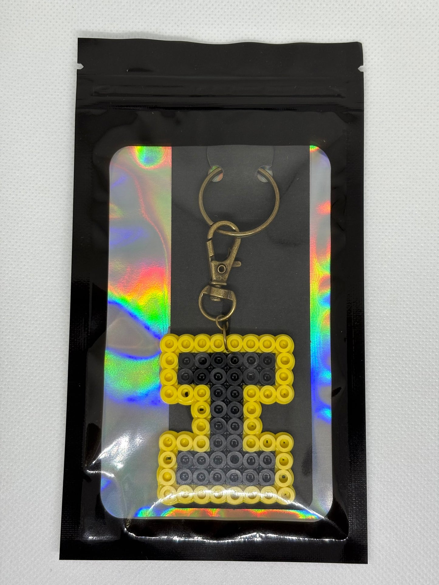 Handcrafted Iowa Hawkeyes Keychain