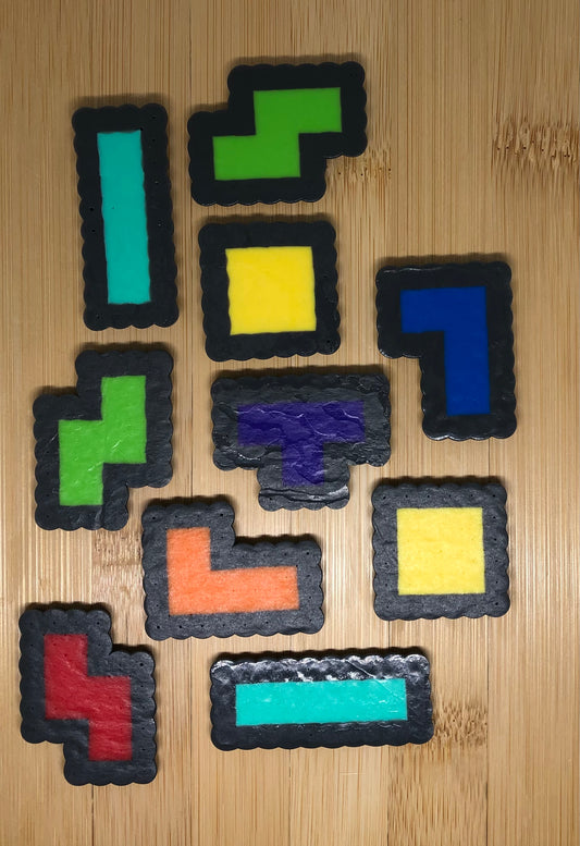 Tetris Block Pieces Set