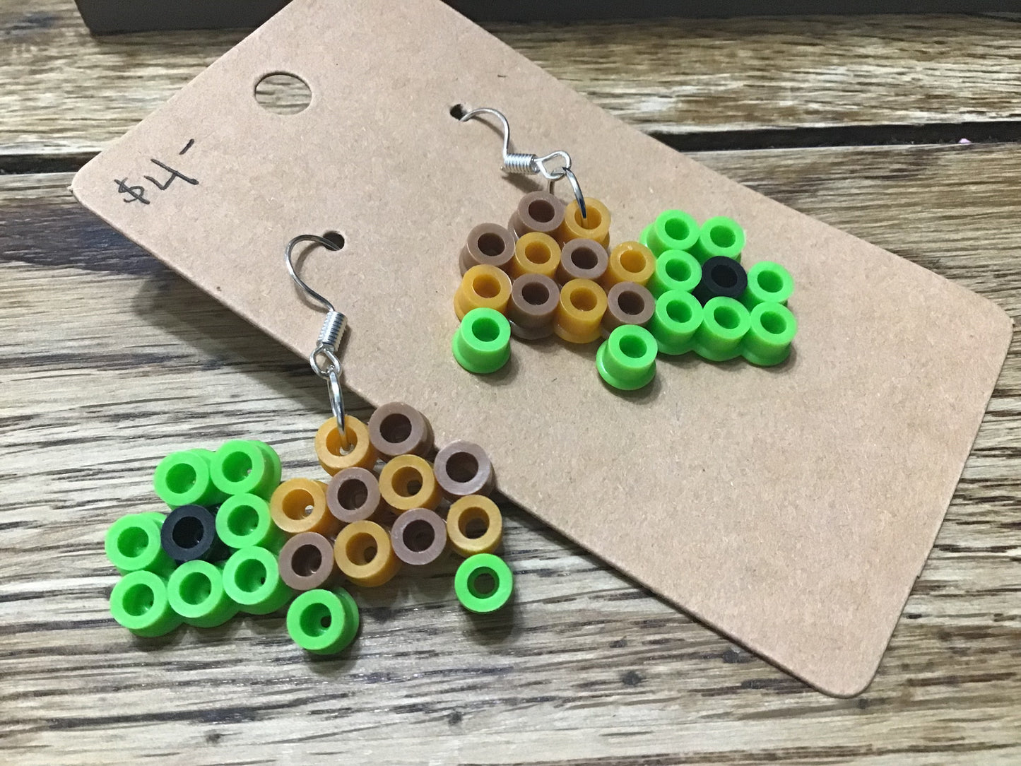 Handcrafted Turtle Earrings