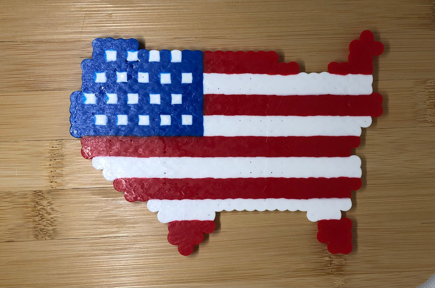 Large Flag Magnet United States Shape