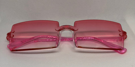 Pink Sunglasses Rectangle