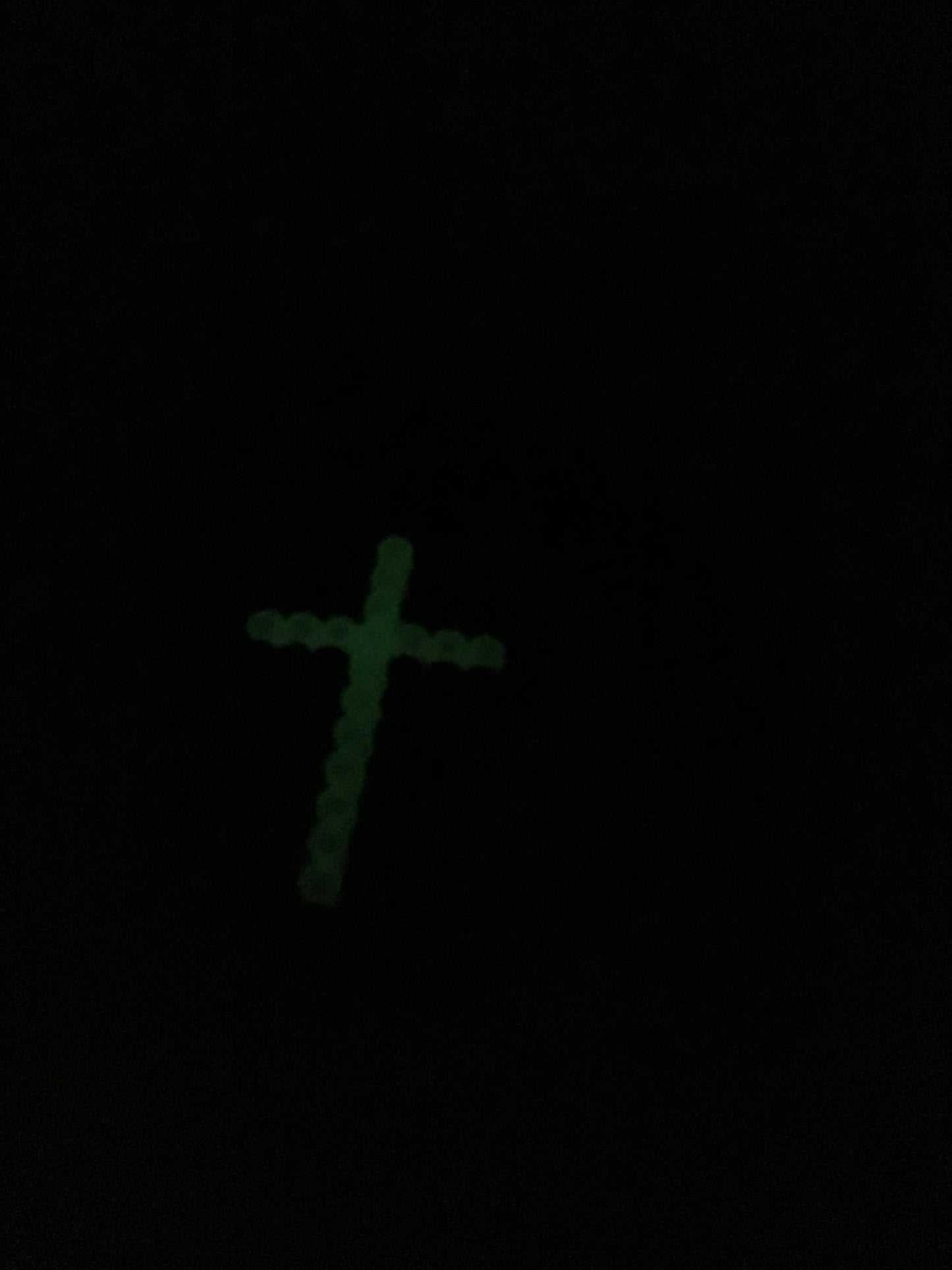 Handcrafted Cross Ornament, Hanging Decoration, Spins/Twirls