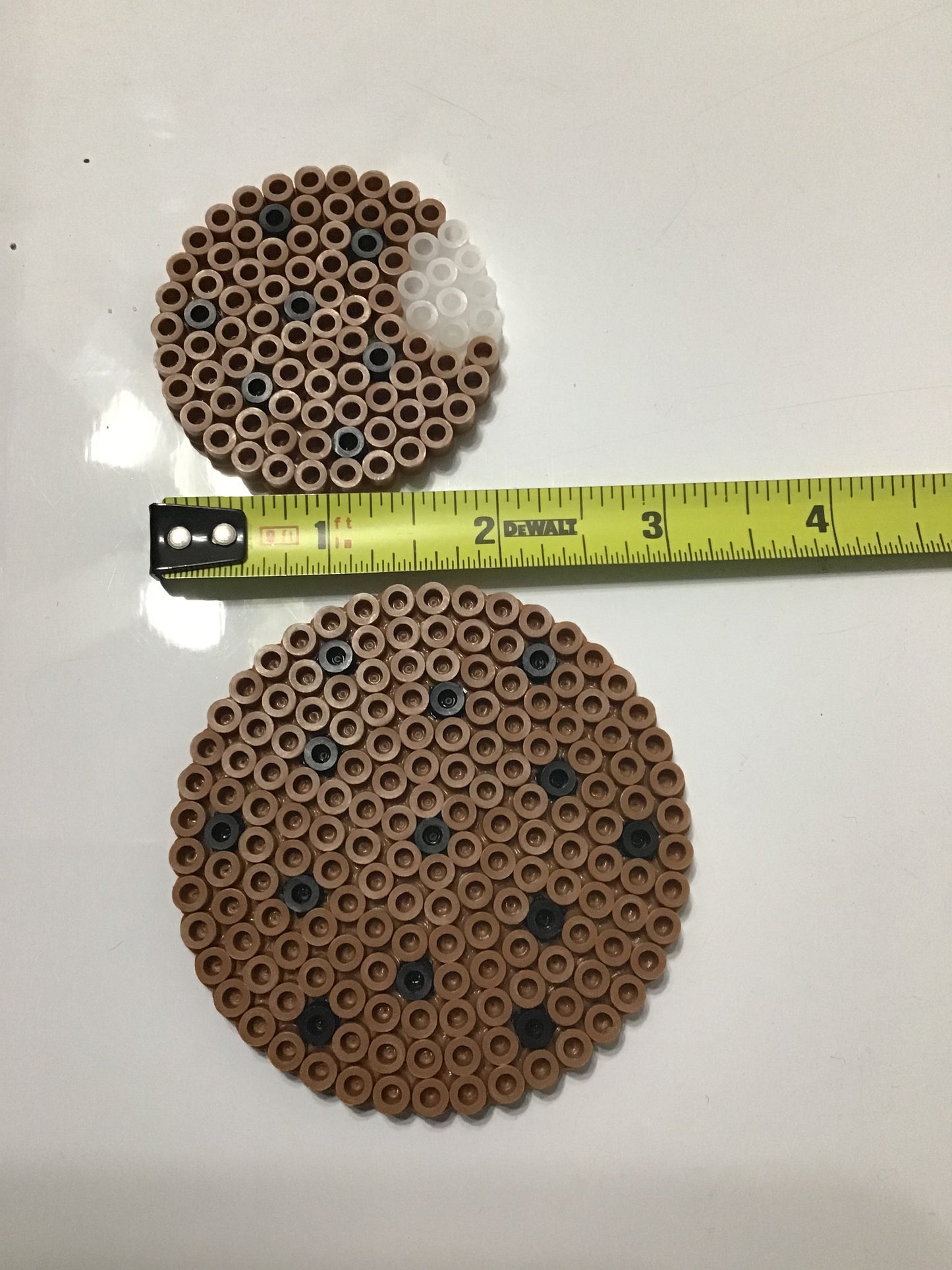 Handcrafted Chocolate Chip Cookie Magnets Set of 2