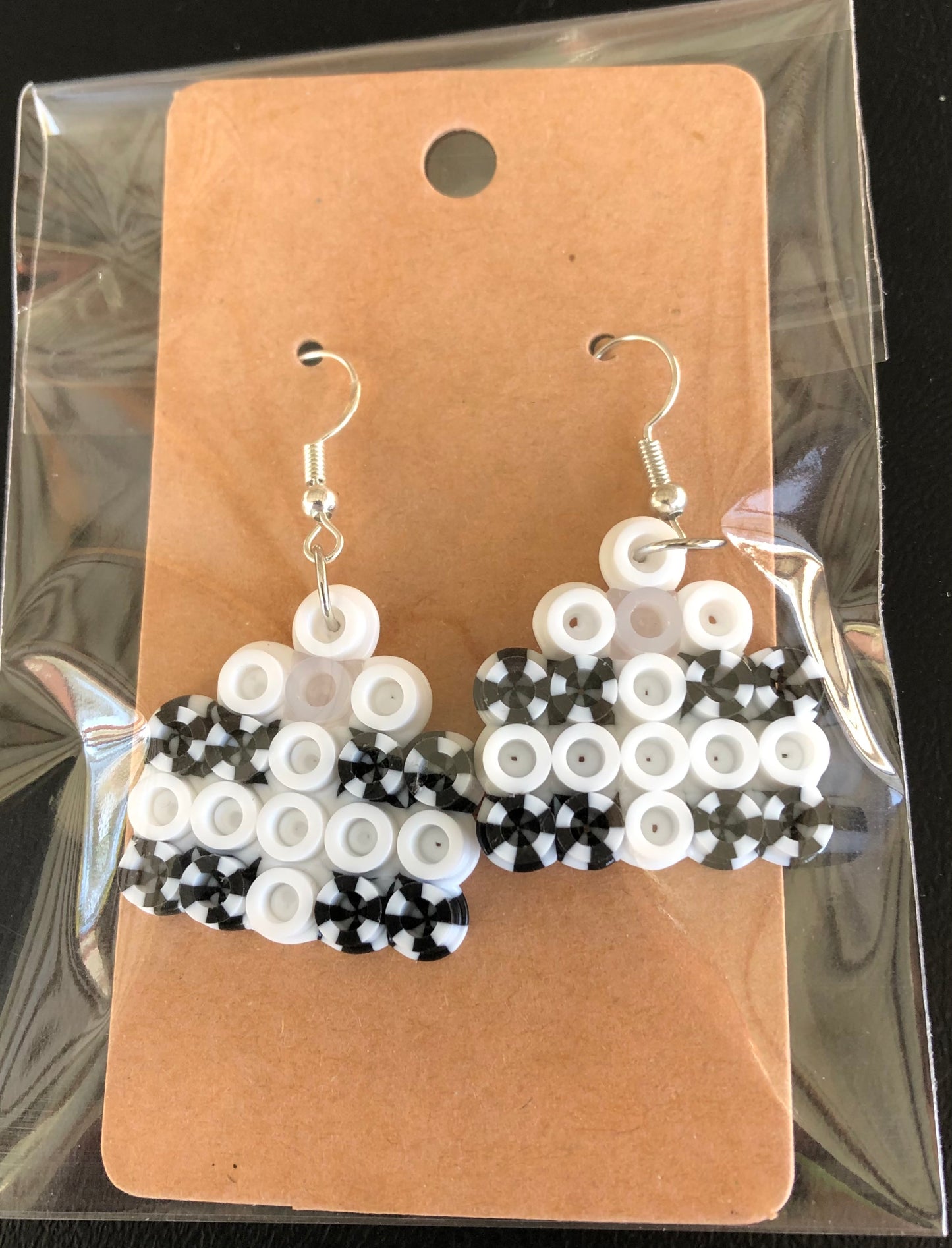 Christmas present earrings