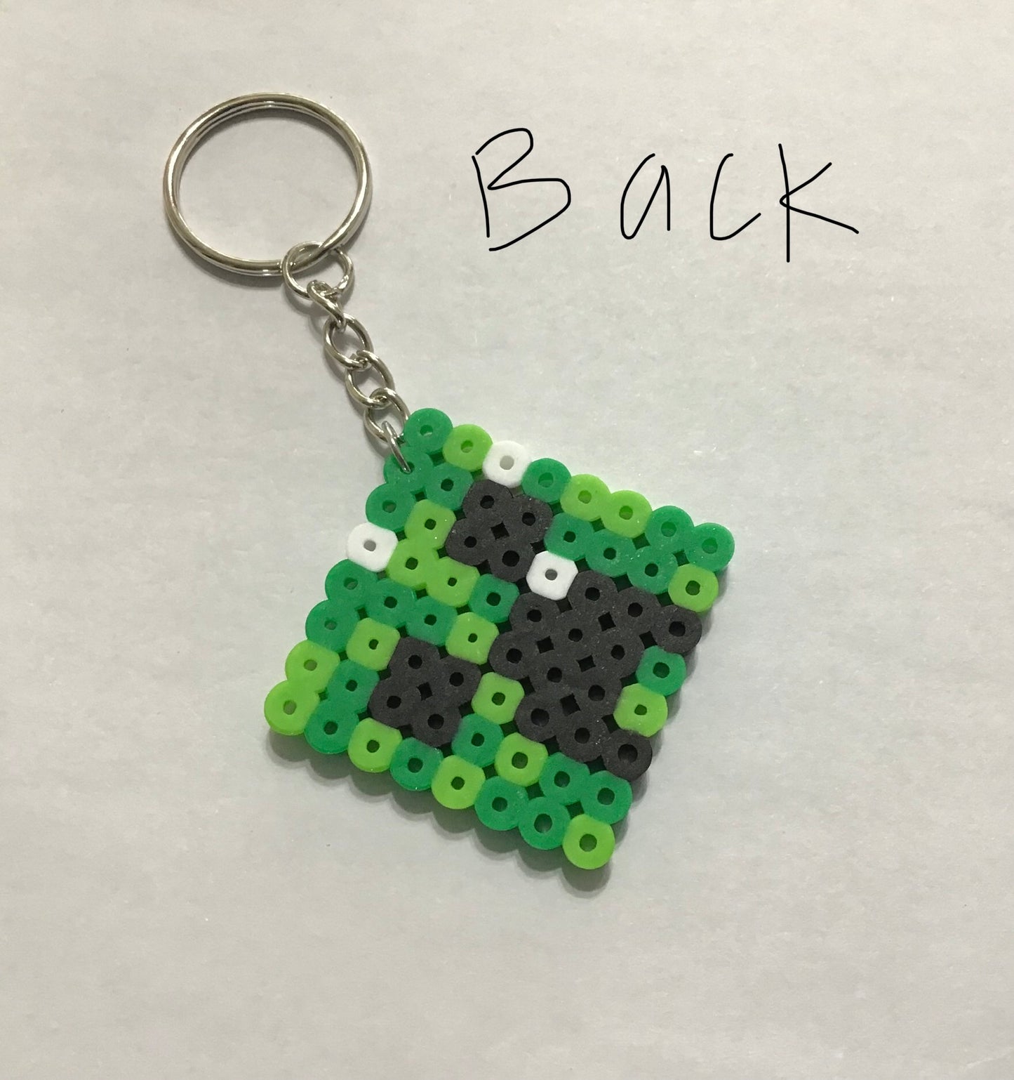 Handcrafted Keychain Minecraft Character Faces