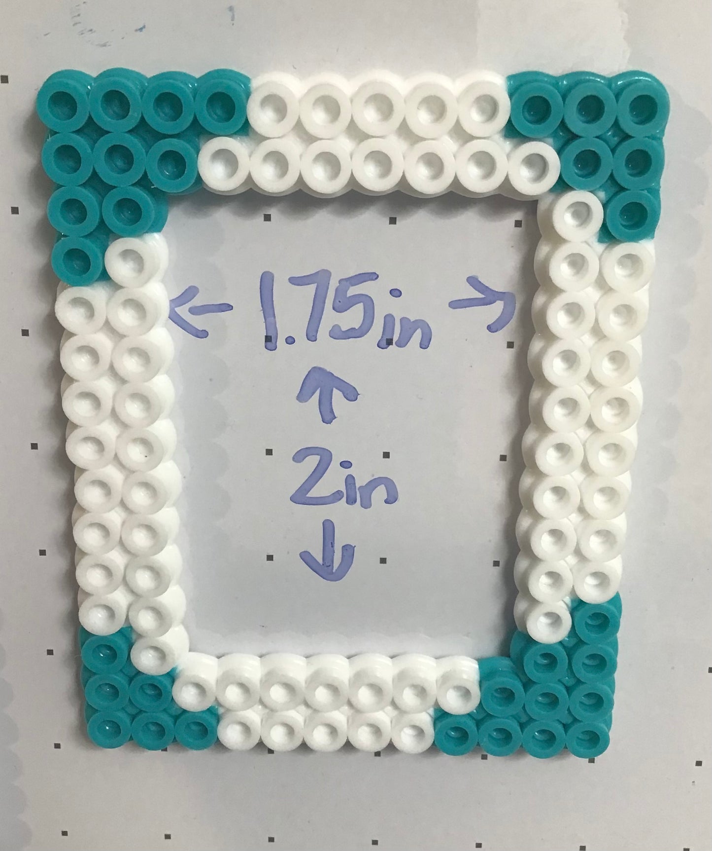 Handcrafted Wallet Size or Mini Wallet Size Photo Frame Magnets