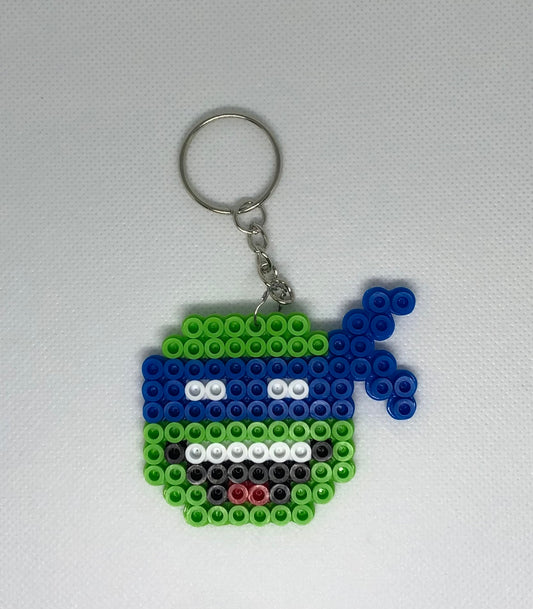 TMNT keychain blue