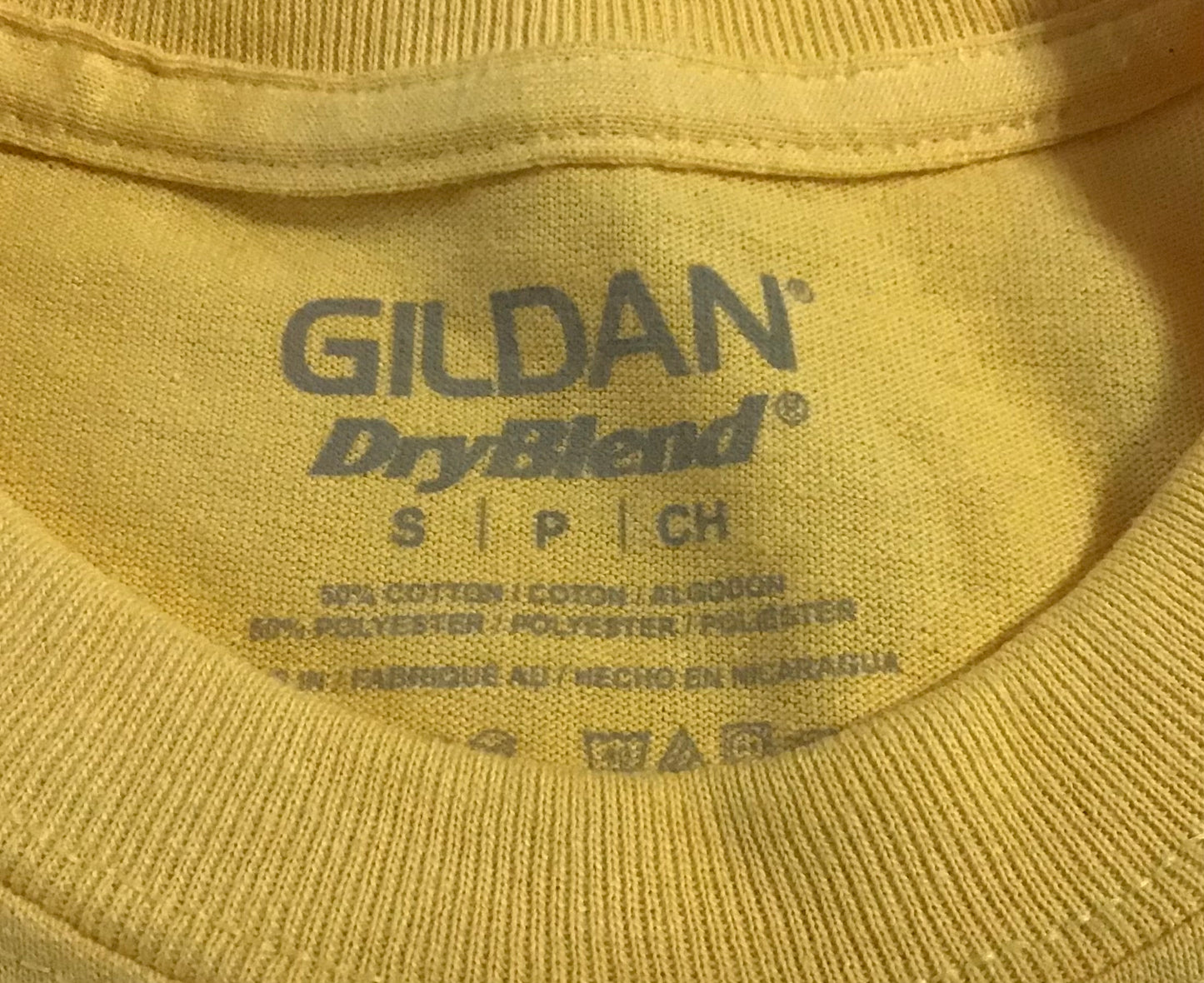 Jaxon Strong Yellow Batman T-Shirt Cancer Awareness