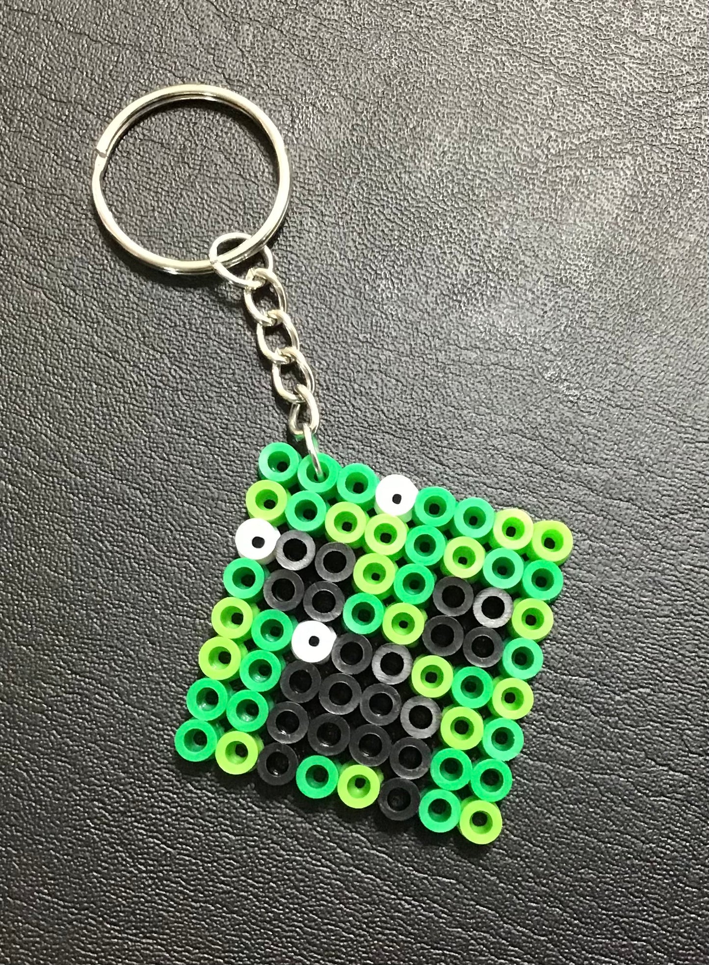 Handcrafted Keychain Minecraft Character Faces