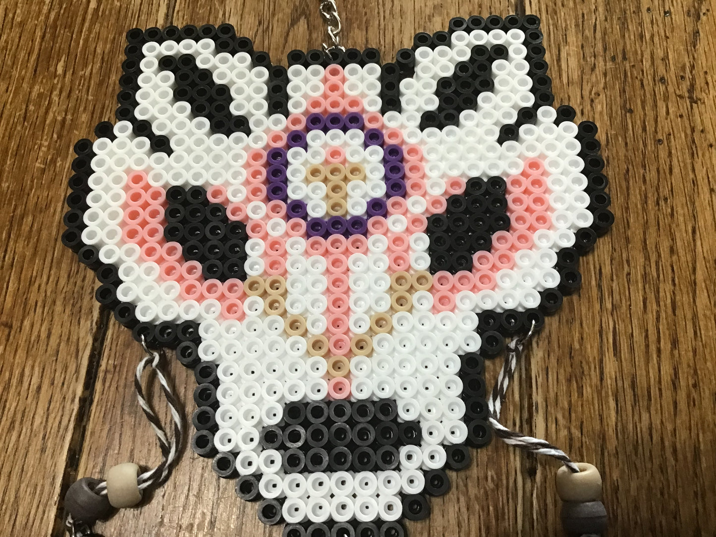 Handcrafted Wolf Dreamcatcher Decoration