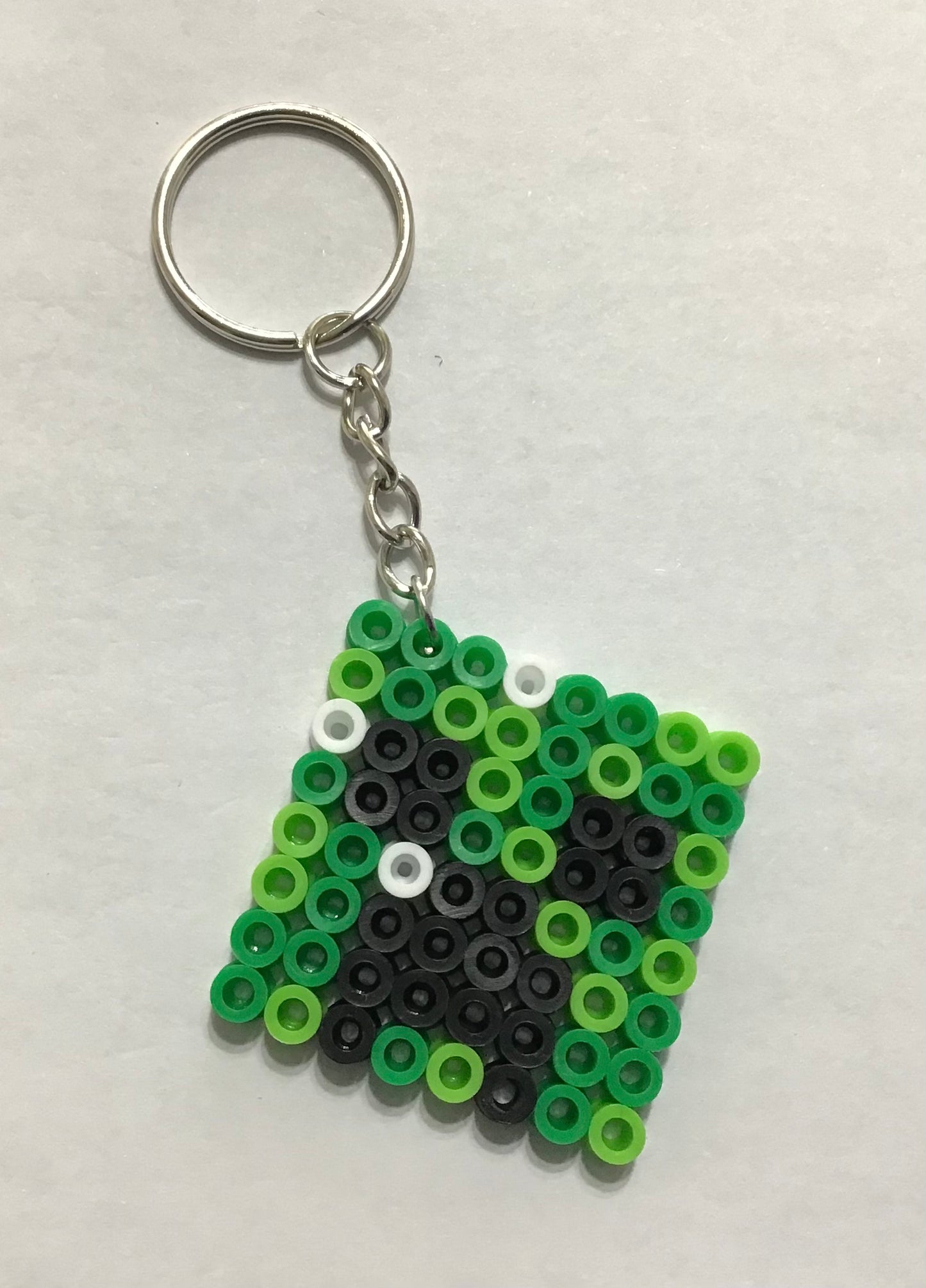 Handcrafted Keychain Minecraft Character Faces