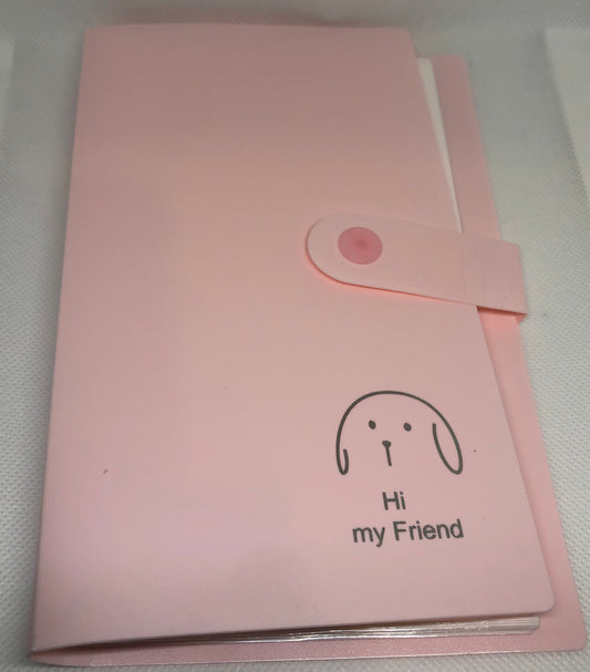 Mini Photo Album, Business Cards Holder, Etc. Book