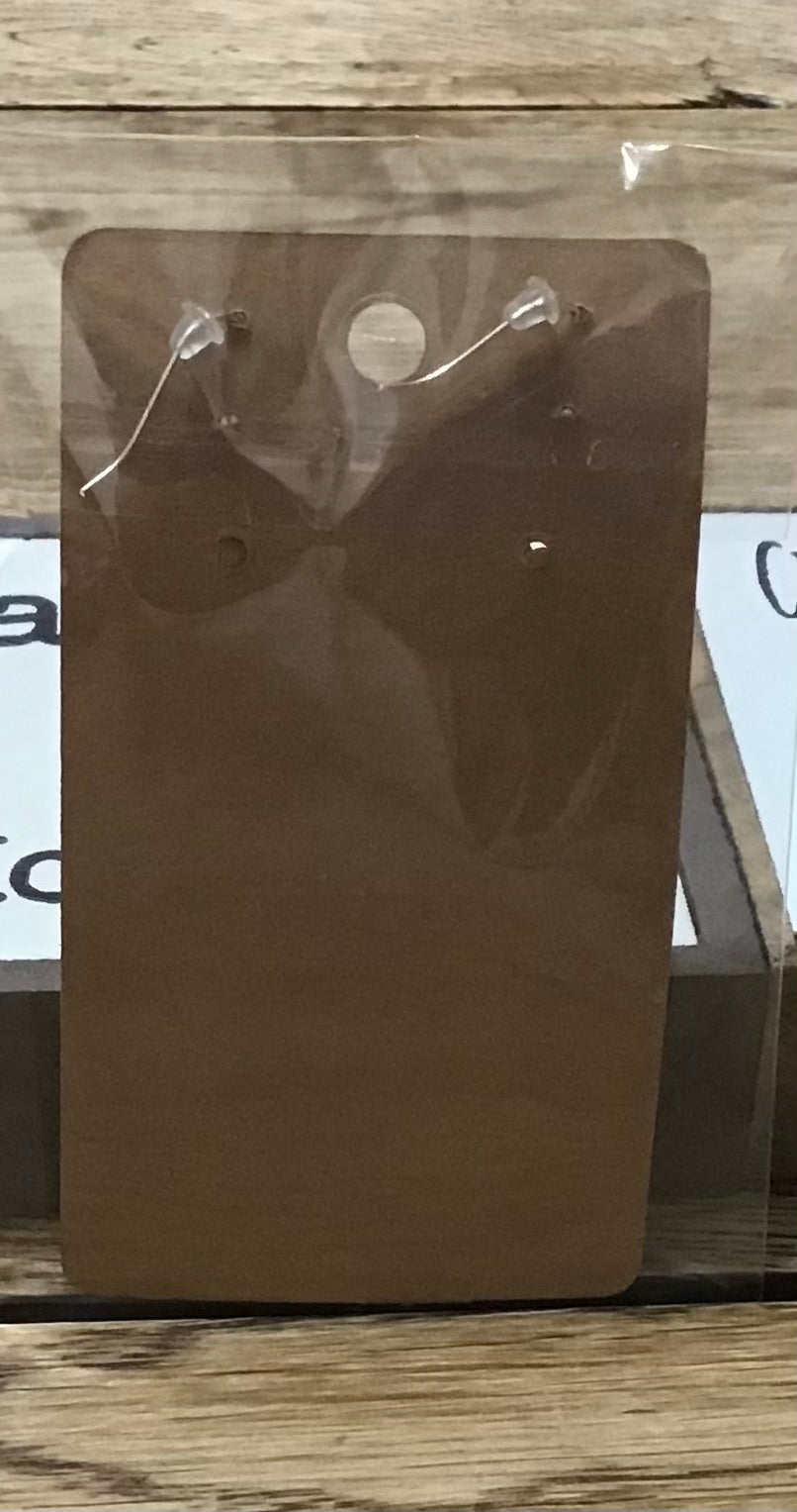 Handcrafted Diamond Shapes Stacked Earrings