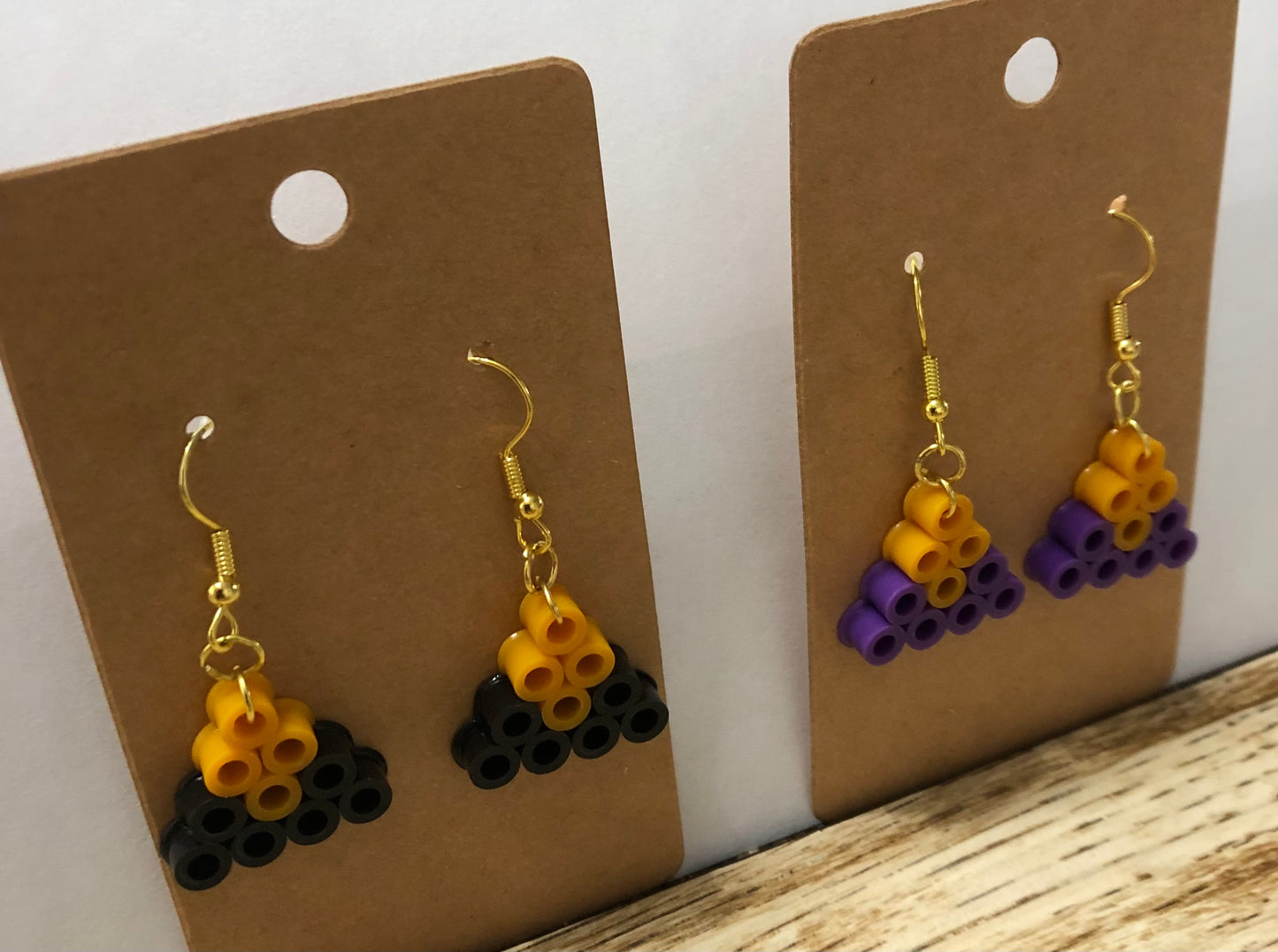 Handcrafted Triangle Earrings