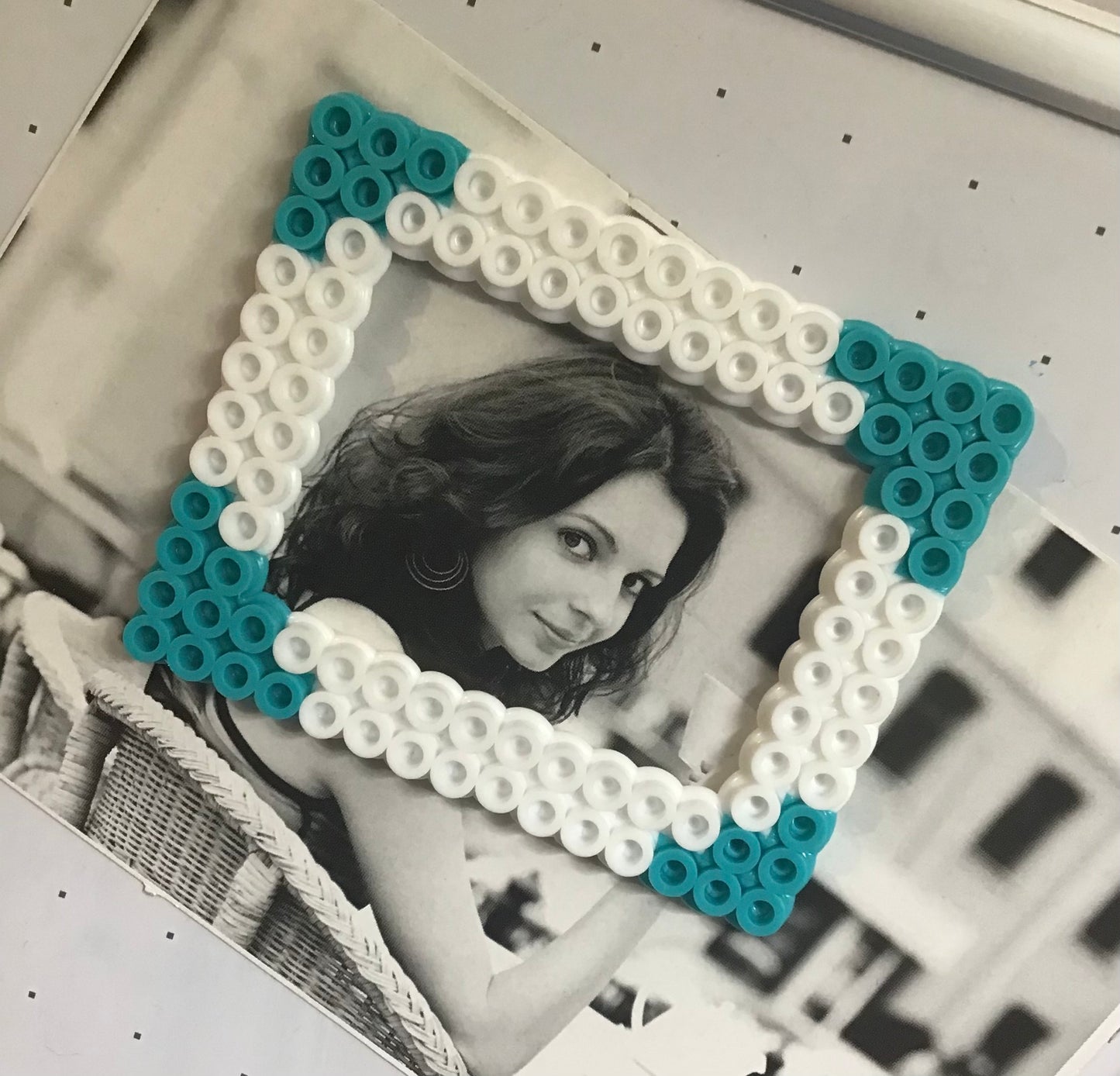 Handcrafted Wallet Size or Mini Wallet Size Photo Frame Magnets