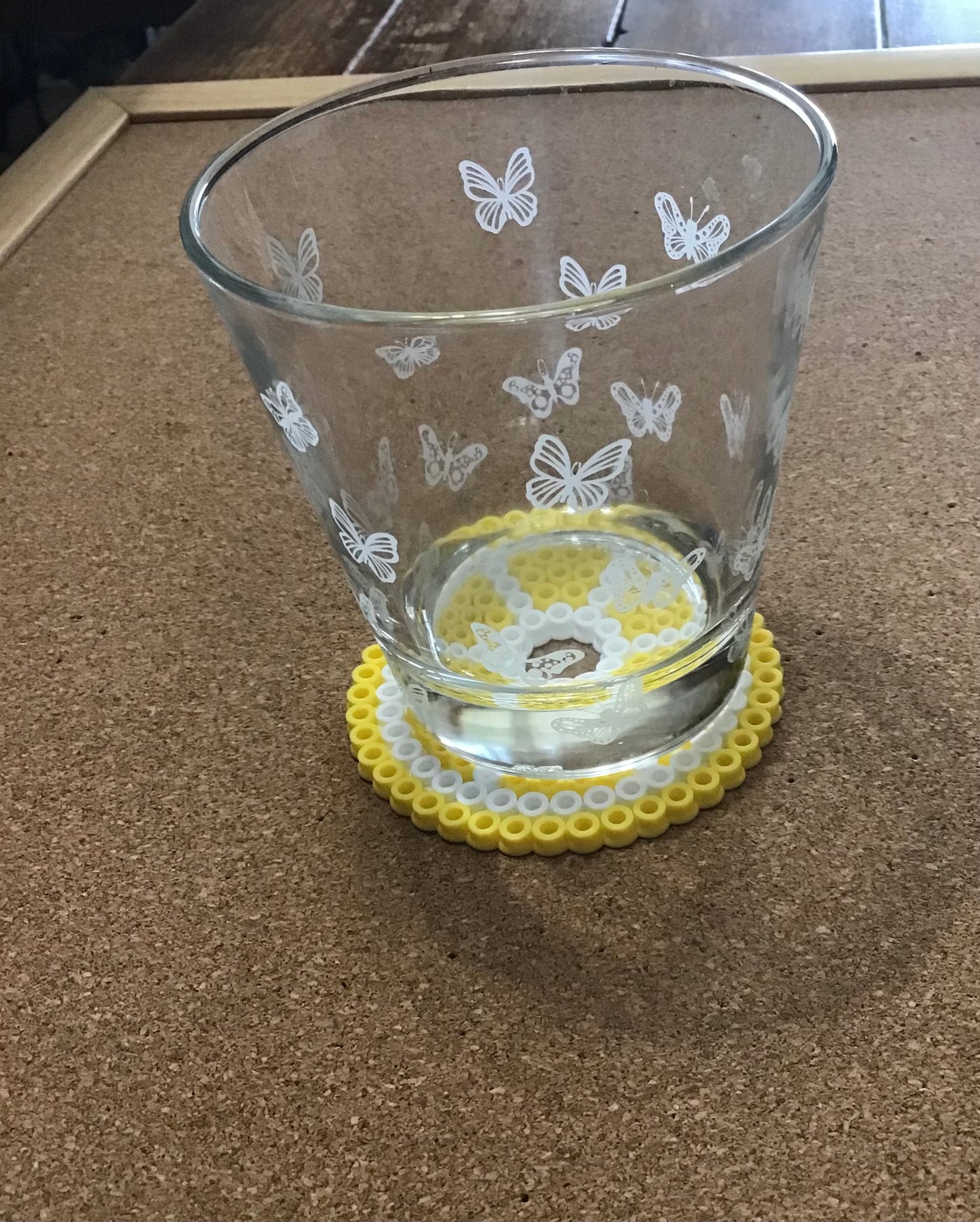 Handcrafted Multi-use Drink Coaster, Drink cover, Hopscotch, Tic-Tac-Toe. Various Designs Available.