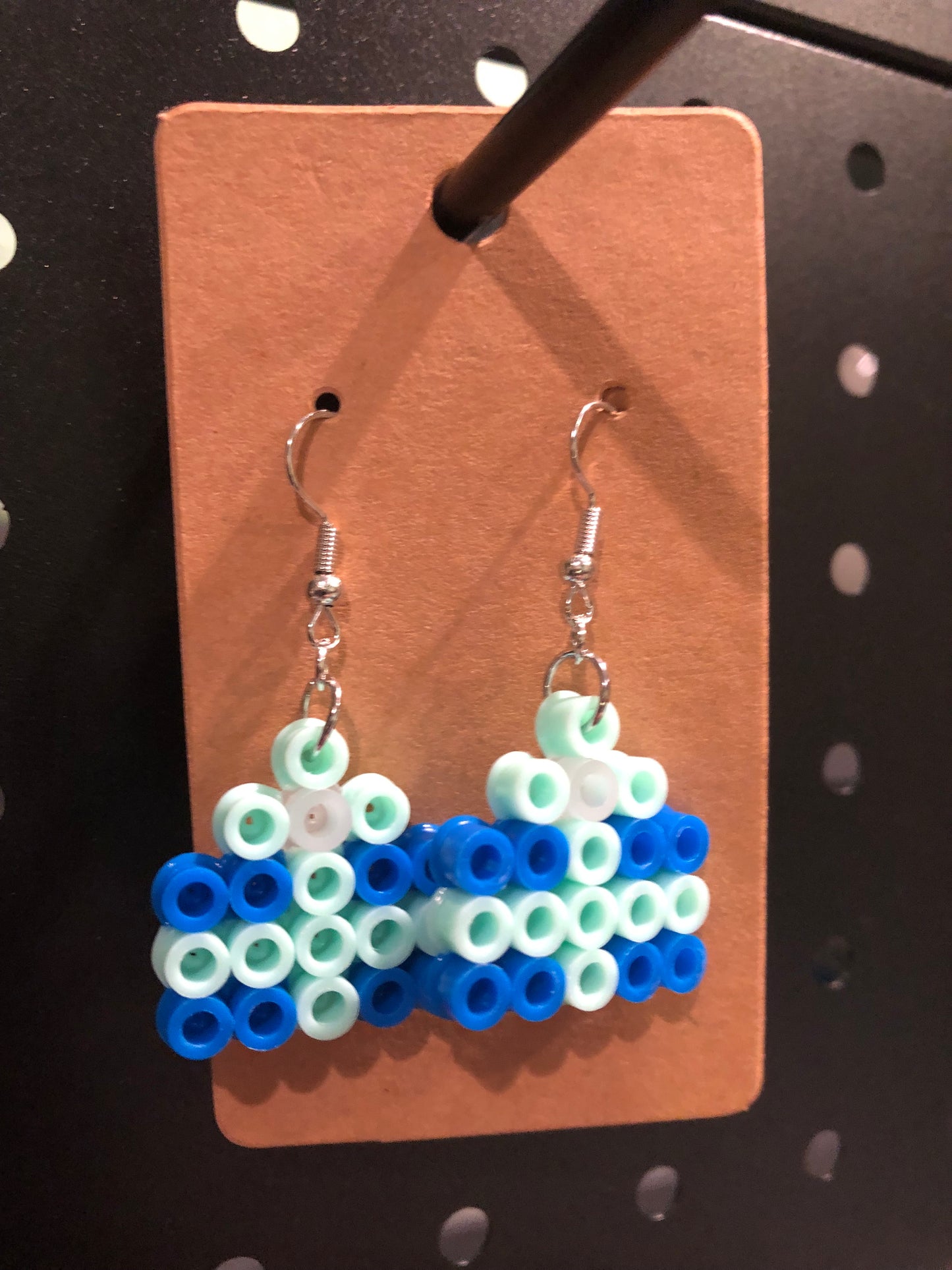 Christmas present earrings